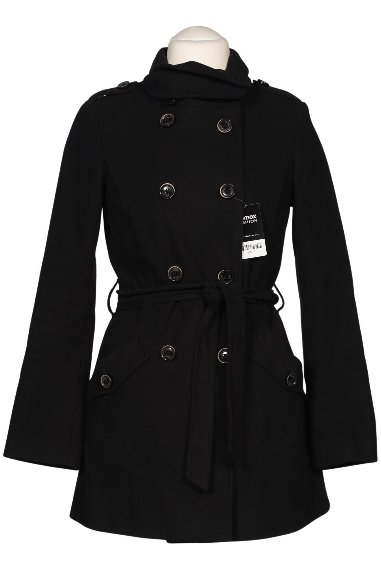 

s.Oliver Damen Mantel, schwarz, Gr. 38