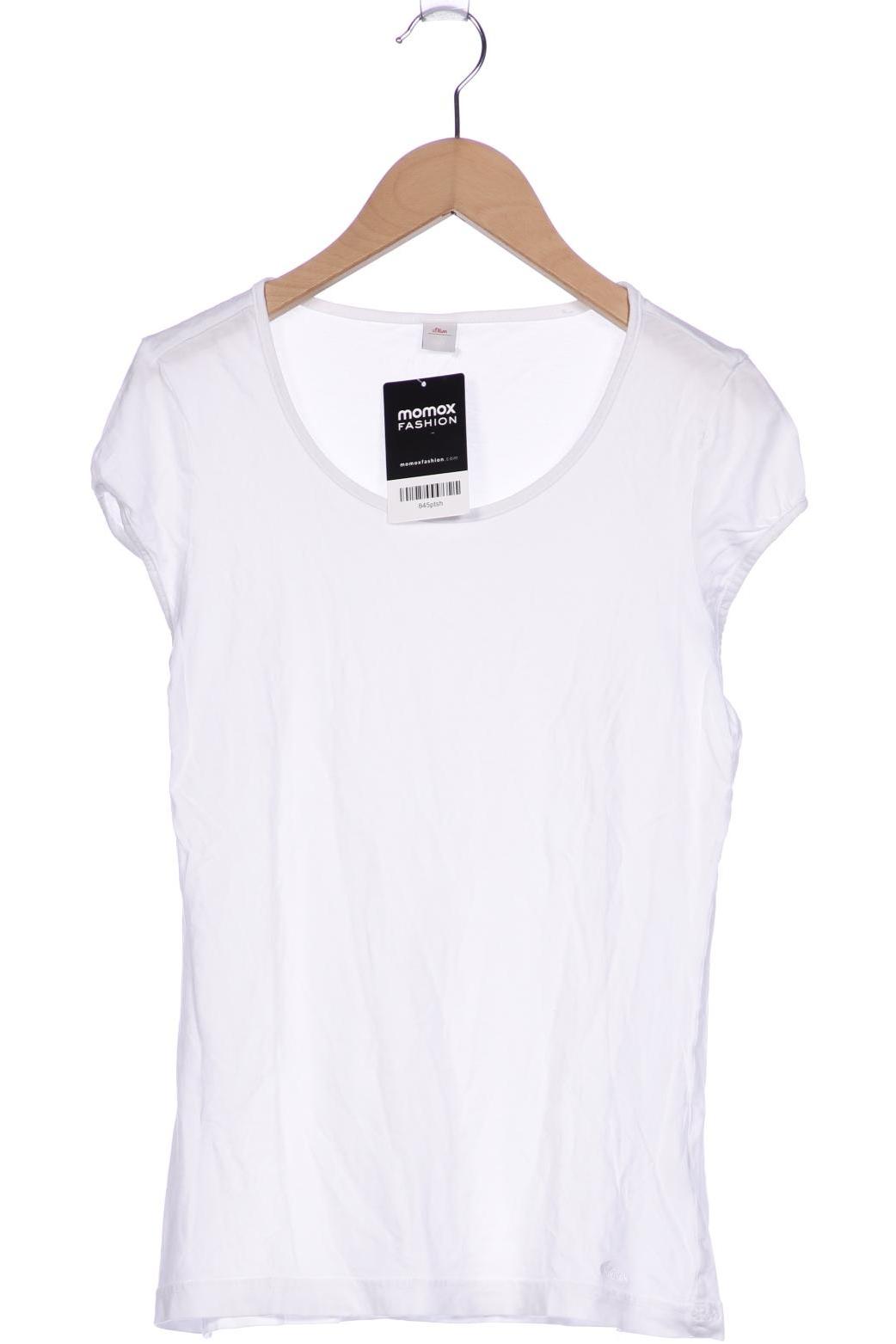 

s.Oliver Damen T-Shirt, weiß, Gr. 38
