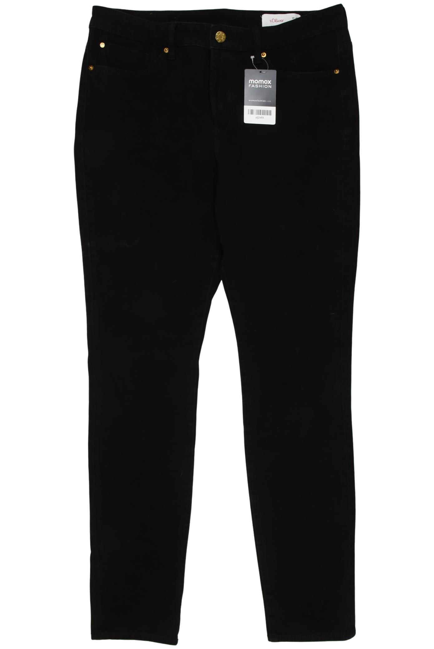 

s.Oliver Damen Jeans, schwarz, Gr. 40