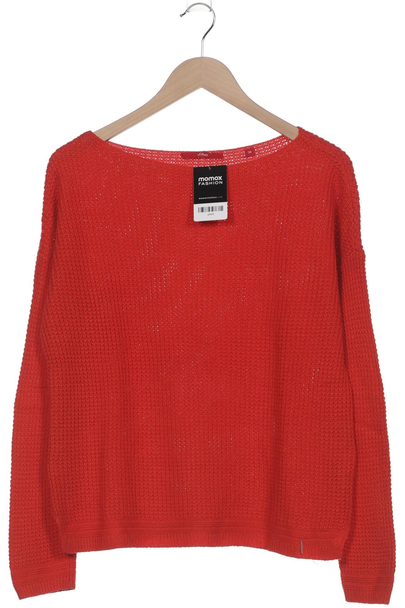 

s.Oliver Damen Pullover, rot, Gr. 38