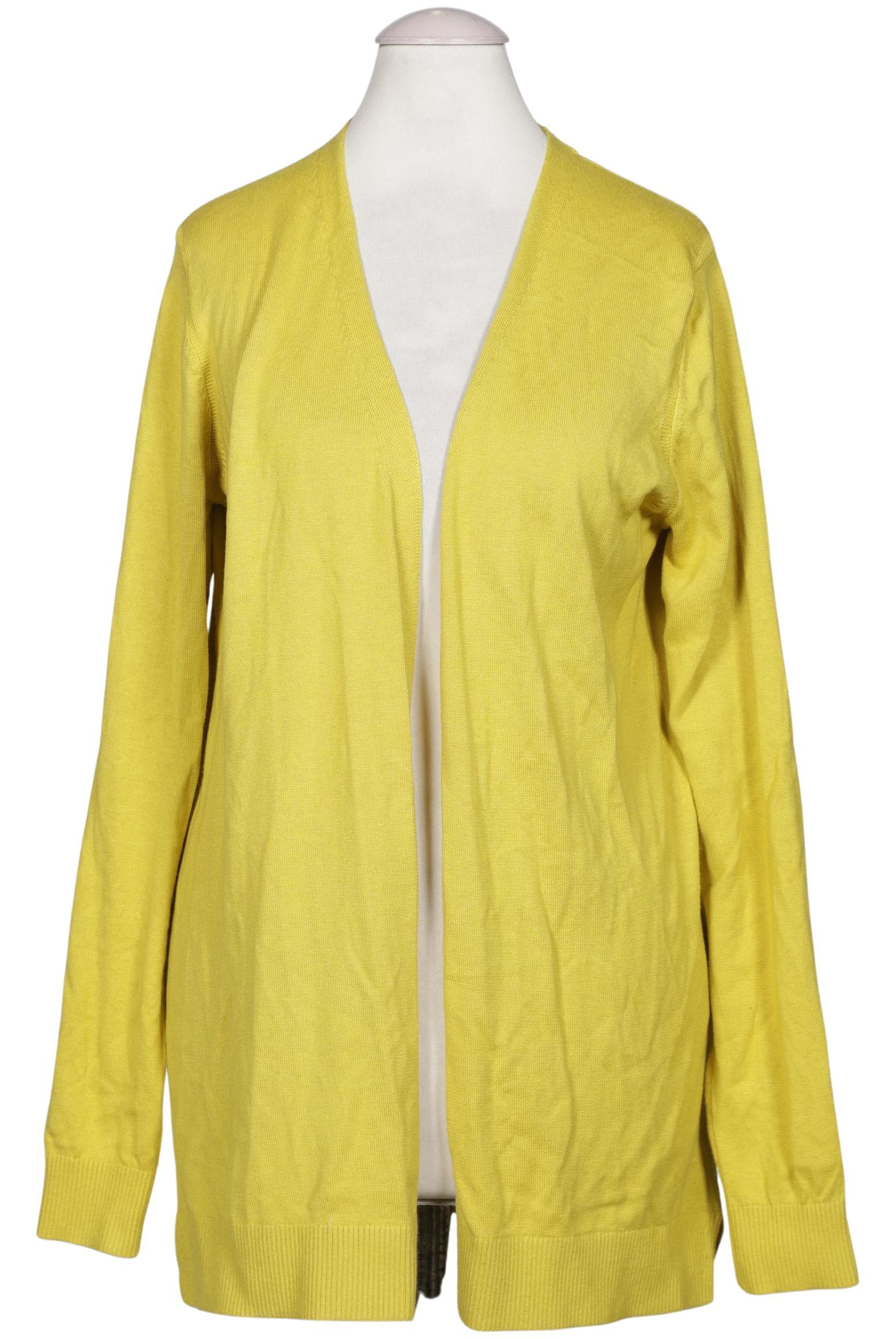 

s.Oliver Damen Strickjacke, gelb, Gr. 36