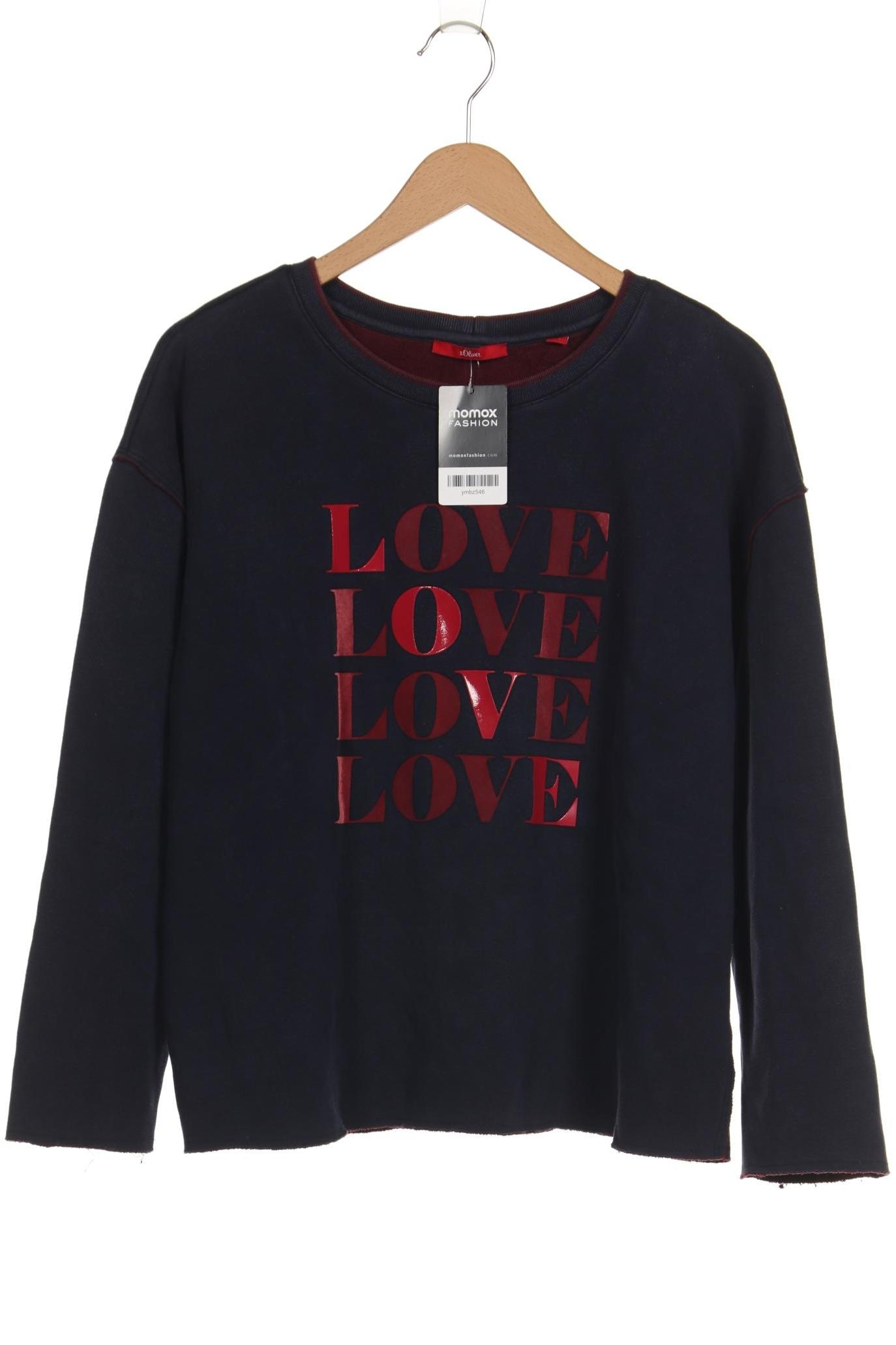 

s.Oliver Damen Sweatshirt, marineblau, Gr. 44
