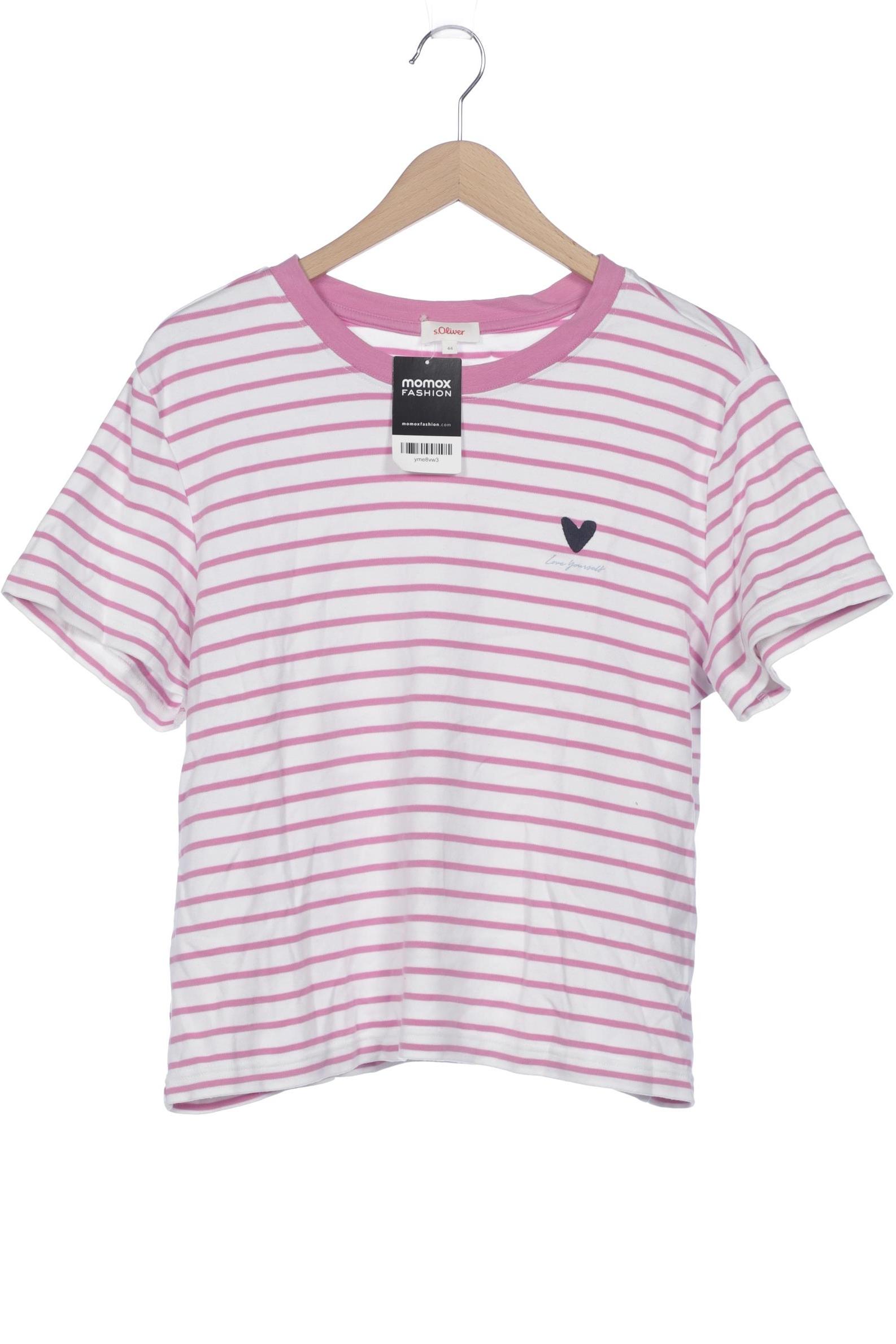 

s.Oliver Damen T-Shirt, pink, Gr. 44