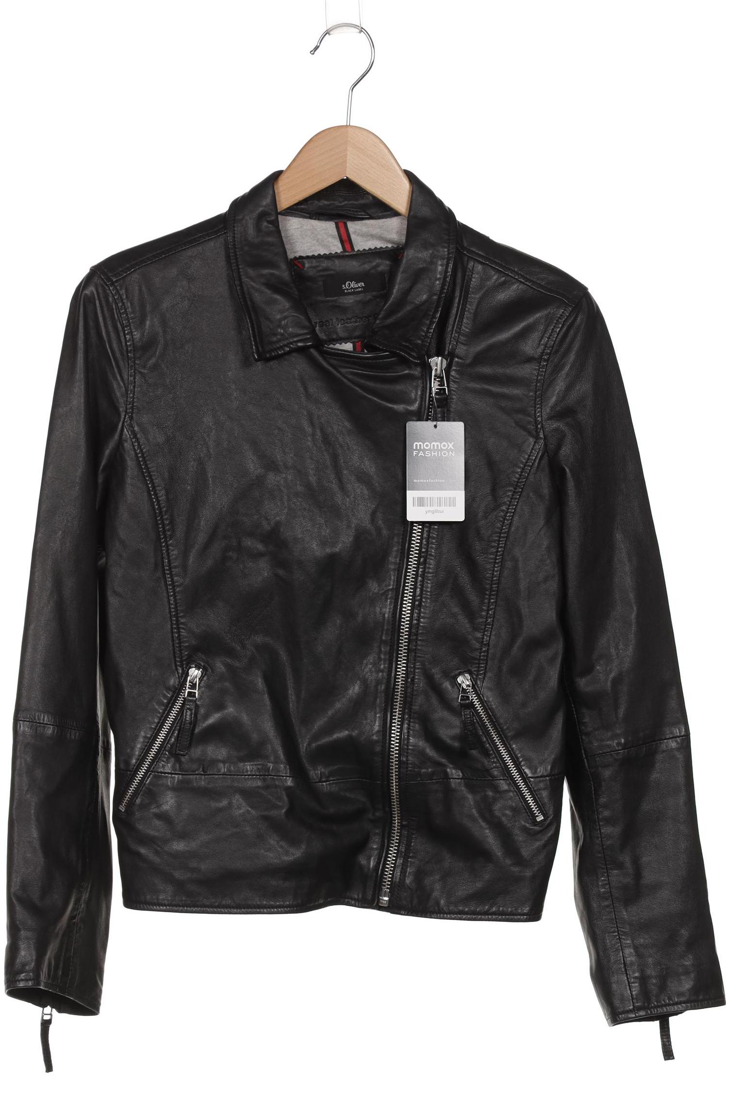 

s.Oliver Damen Jacke, schwarz, Gr. 44