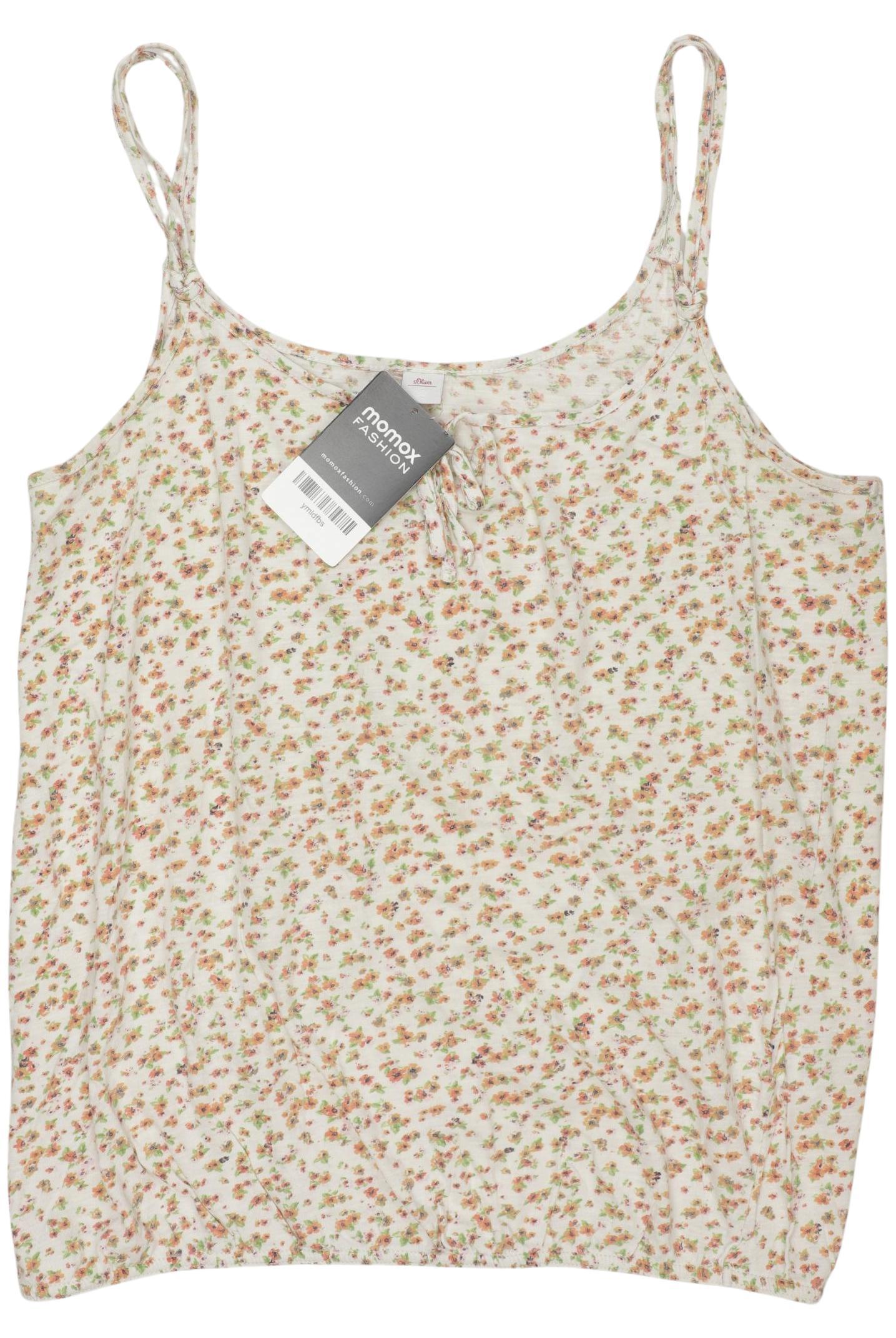 

s.Oliver Damen Top, weiß, Gr. 38