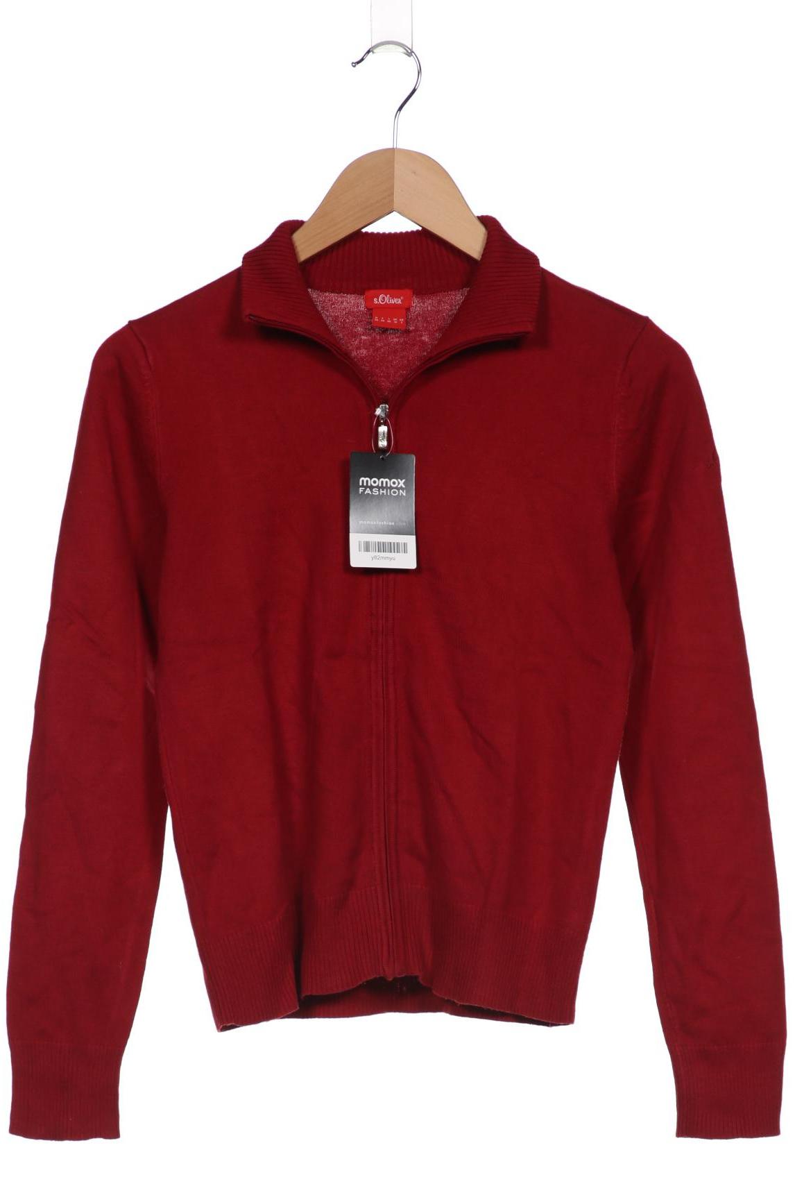 

s.Oliver Damen Strickjacke, rot, Gr. 36
