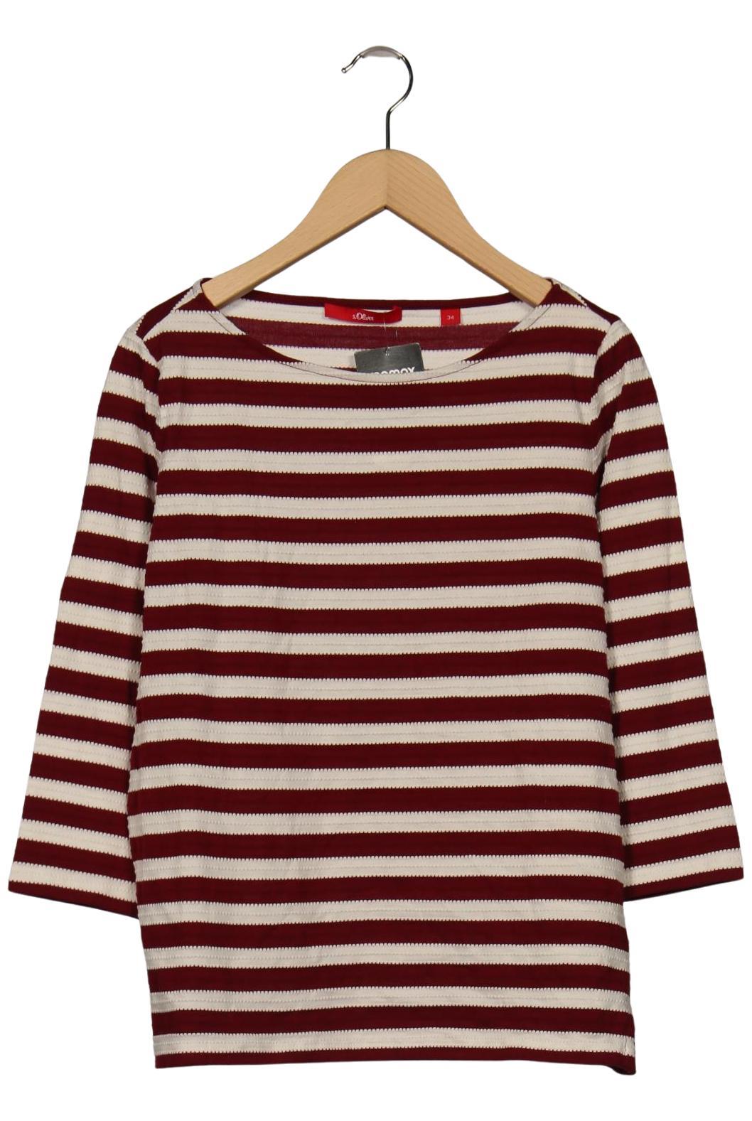 

s.Oliver Damen Langarmshirt, mehrfarbig, Gr. 34