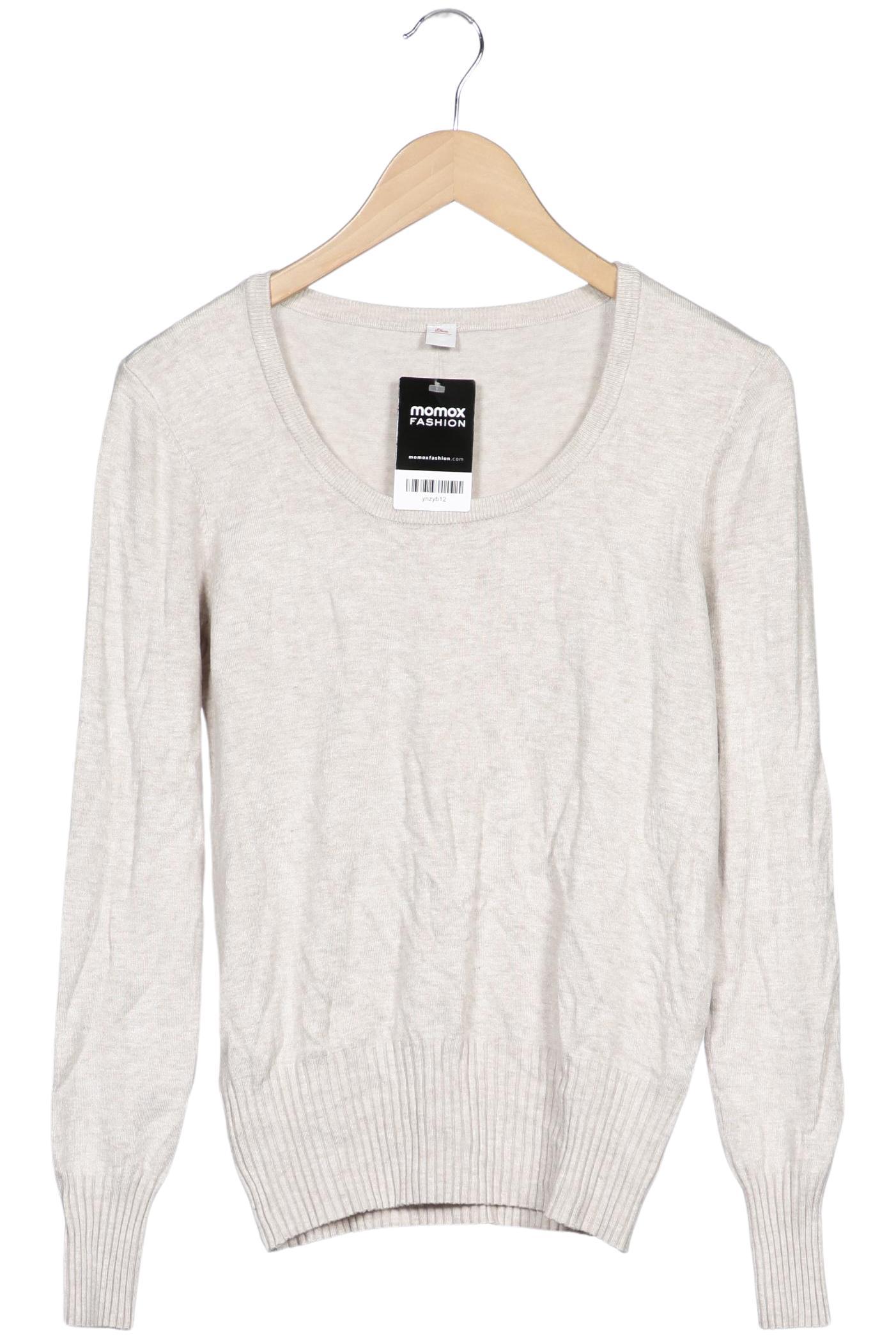 

s.Oliver Damen Pullover, beige, Gr. 40