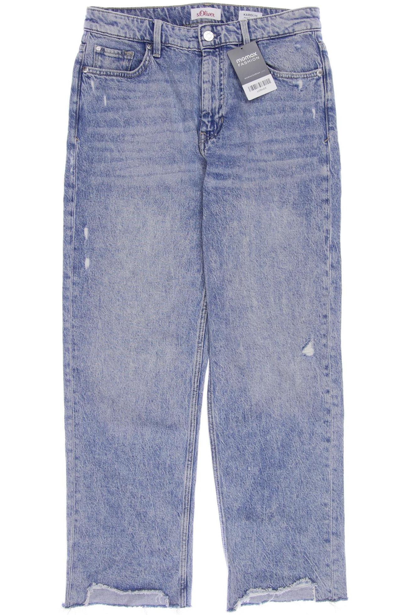 

s.Oliver Damen Jeans, blau