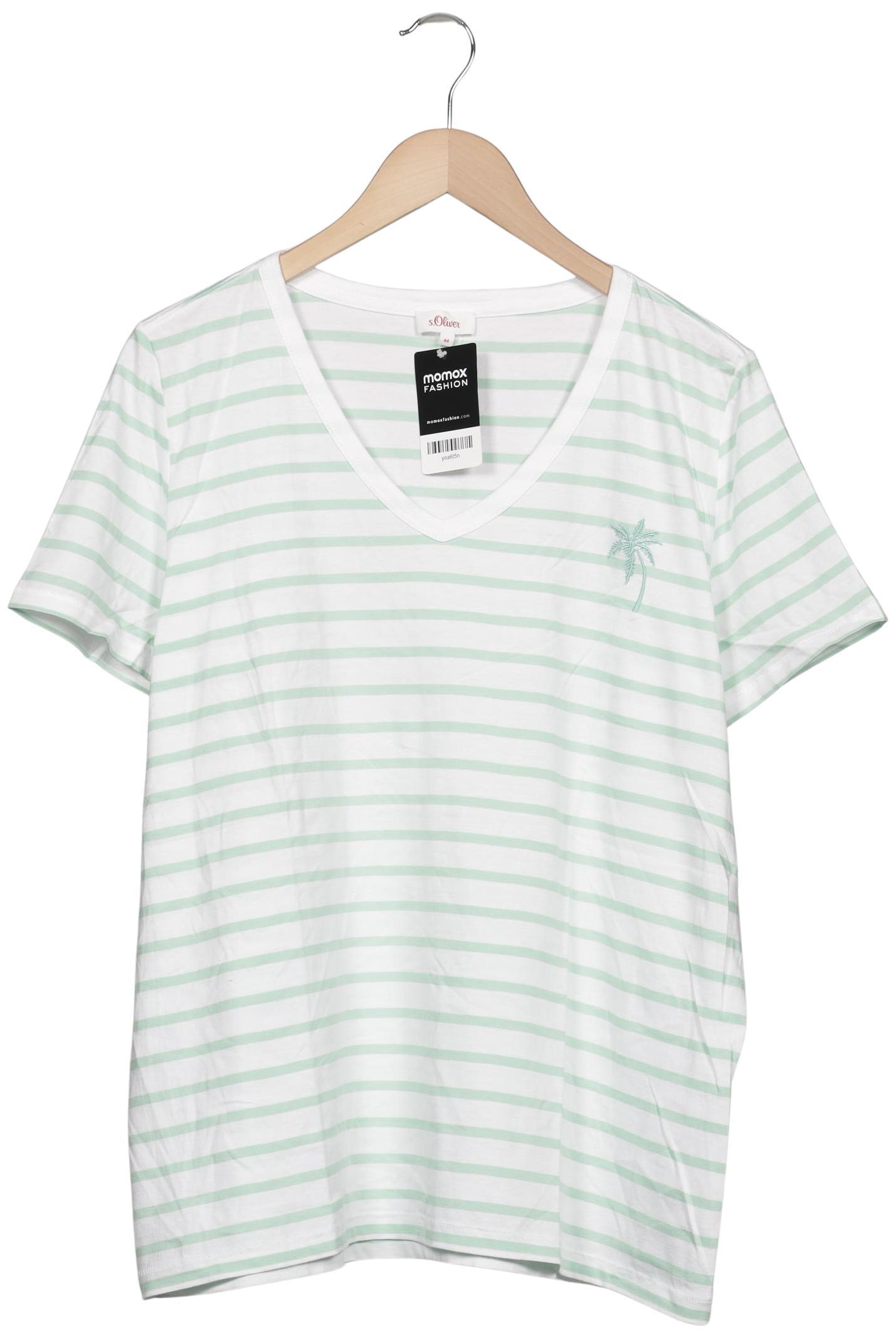 

s.Oliver Damen T-Shirt, grün, Gr. 44