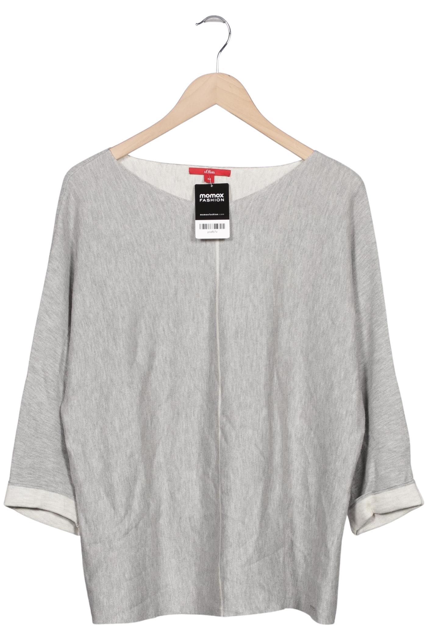 

s.Oliver Damen Pullover, grau, Gr. 44