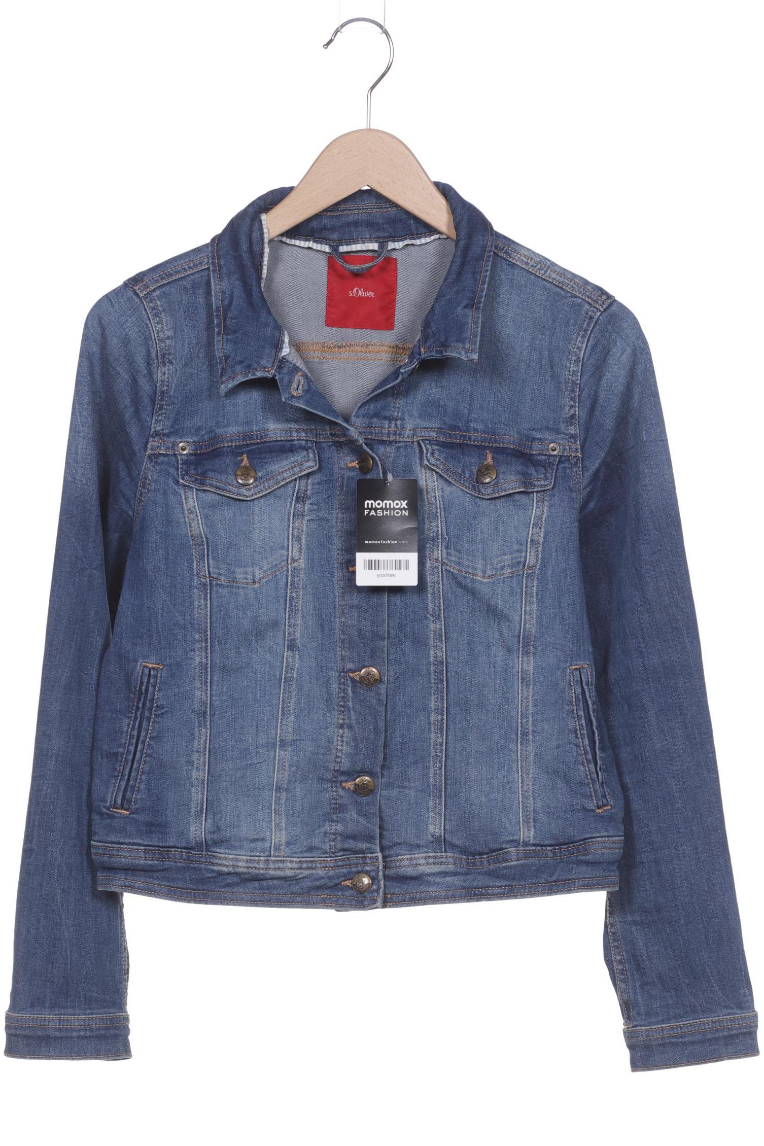

s.Oliver Damen Jacke, blau
