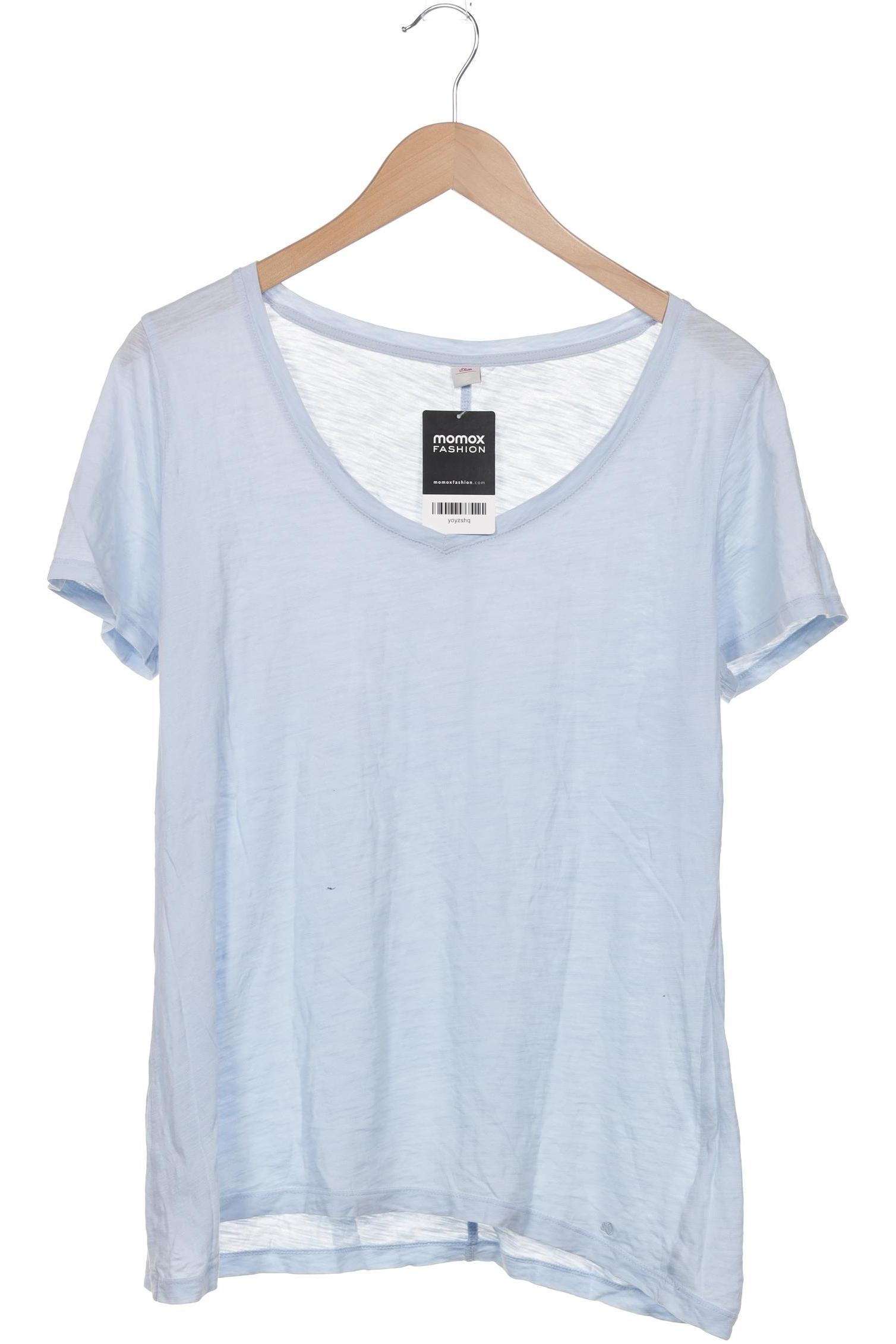 

s.Oliver Damen T-Shirt, blau, Gr. 42