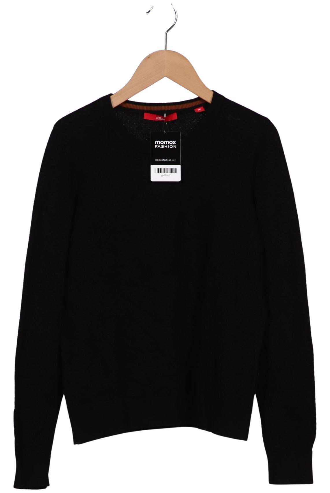 

s.Oliver Damen Pullover, schwarz, Gr. 36