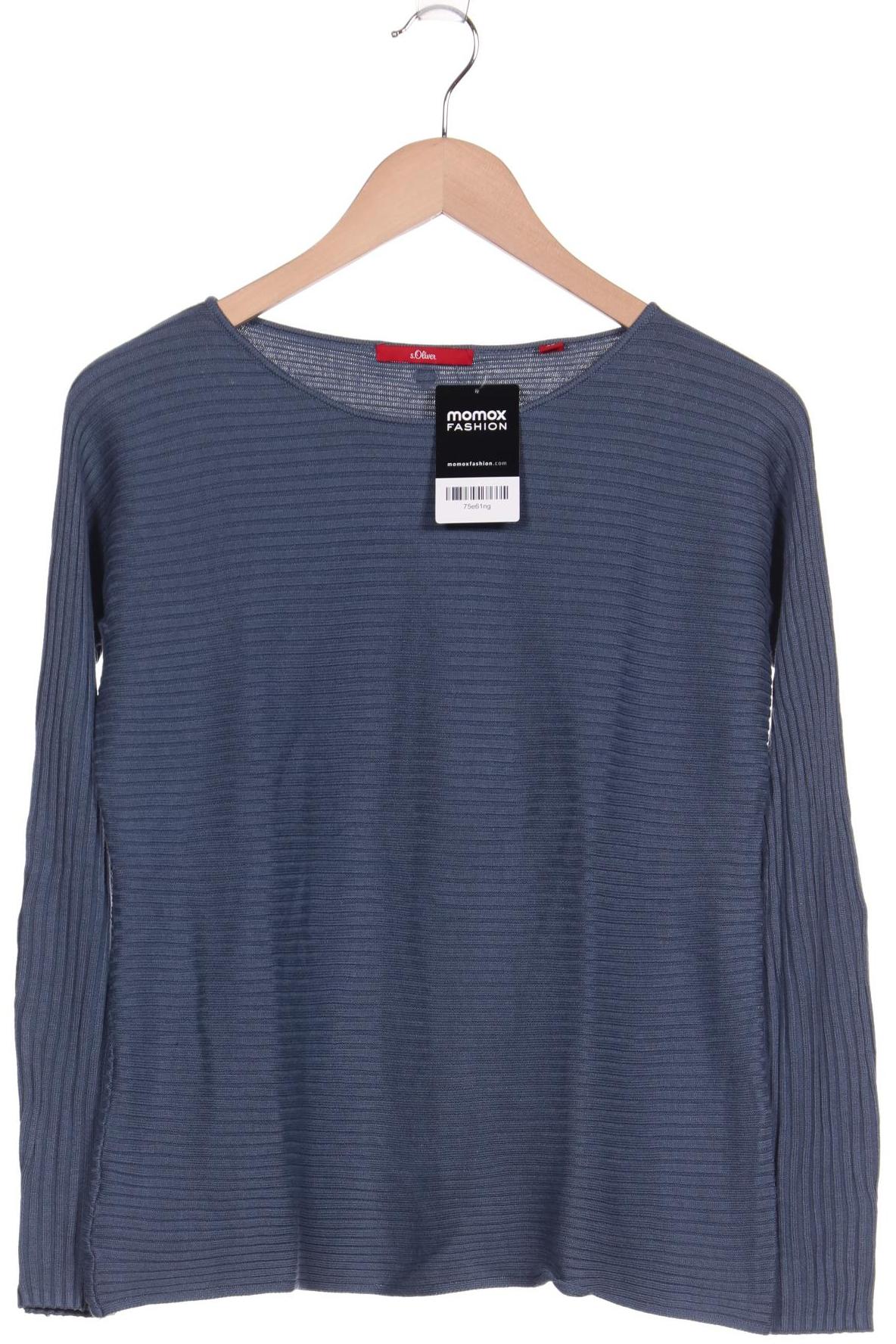 

s.Oliver Damen Pullover, blau, Gr. 36