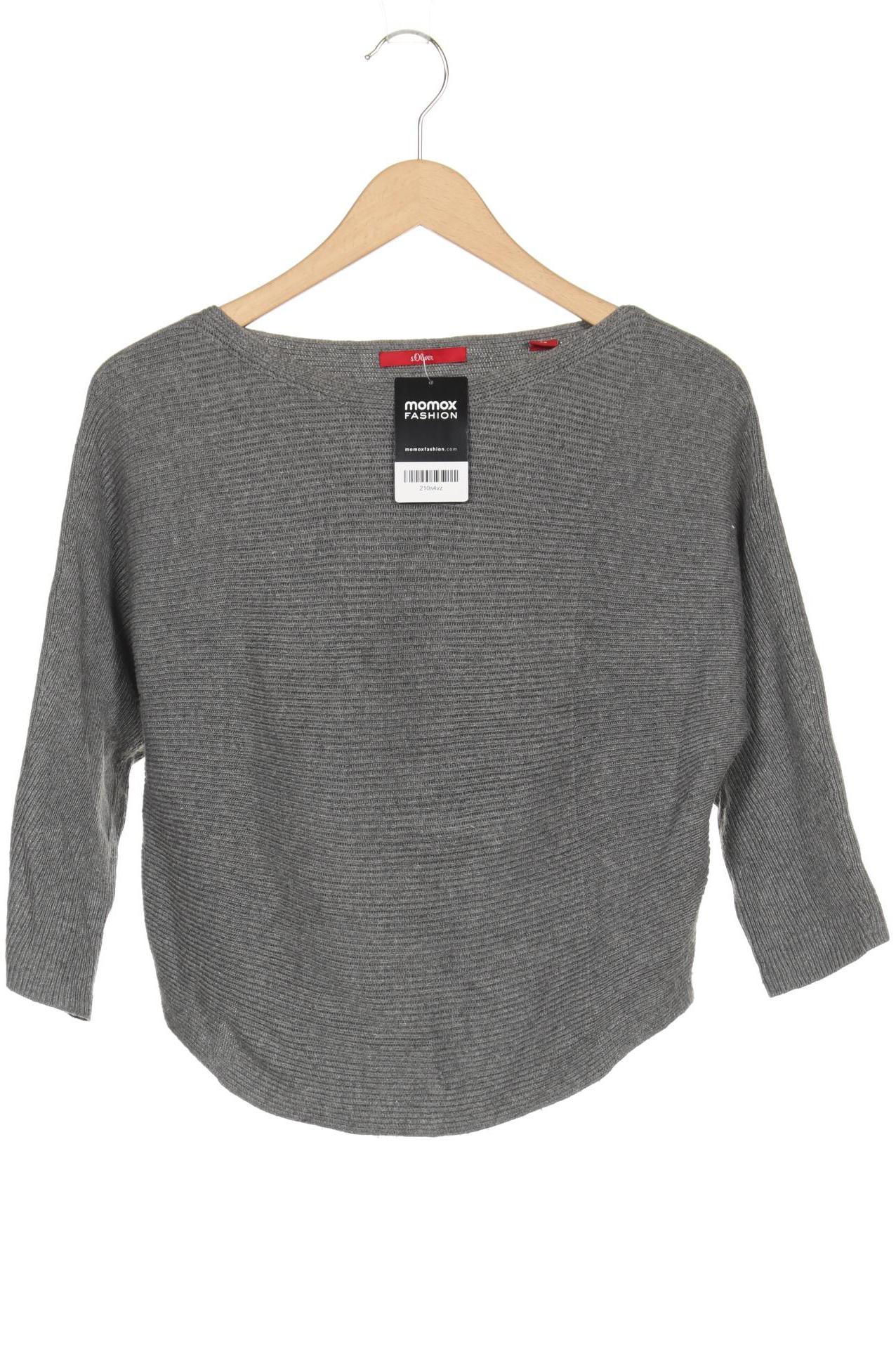 

s.Oliver Damen Pullover, grau, Gr. 34