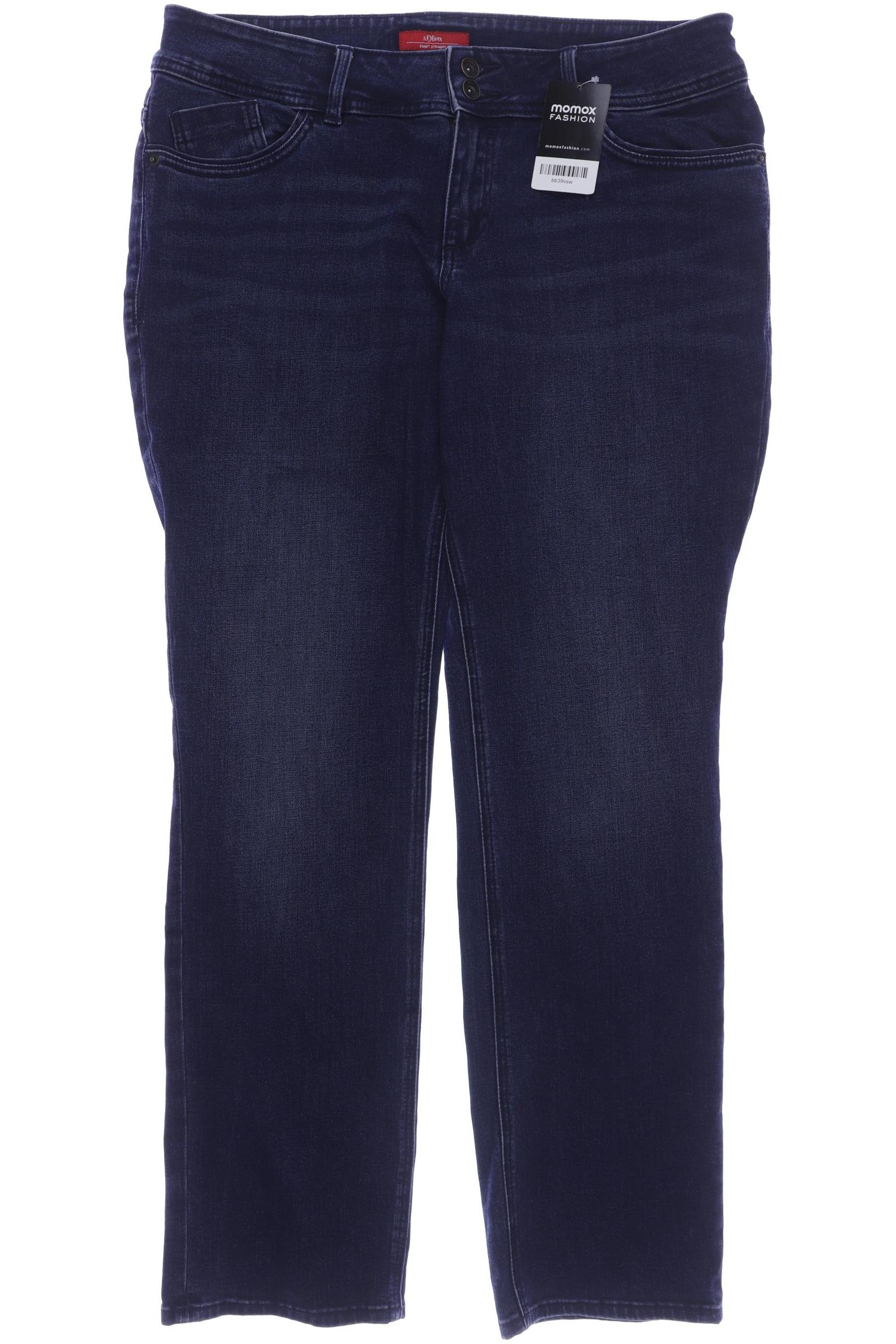 

s.Oliver Damen Jeans, marineblau