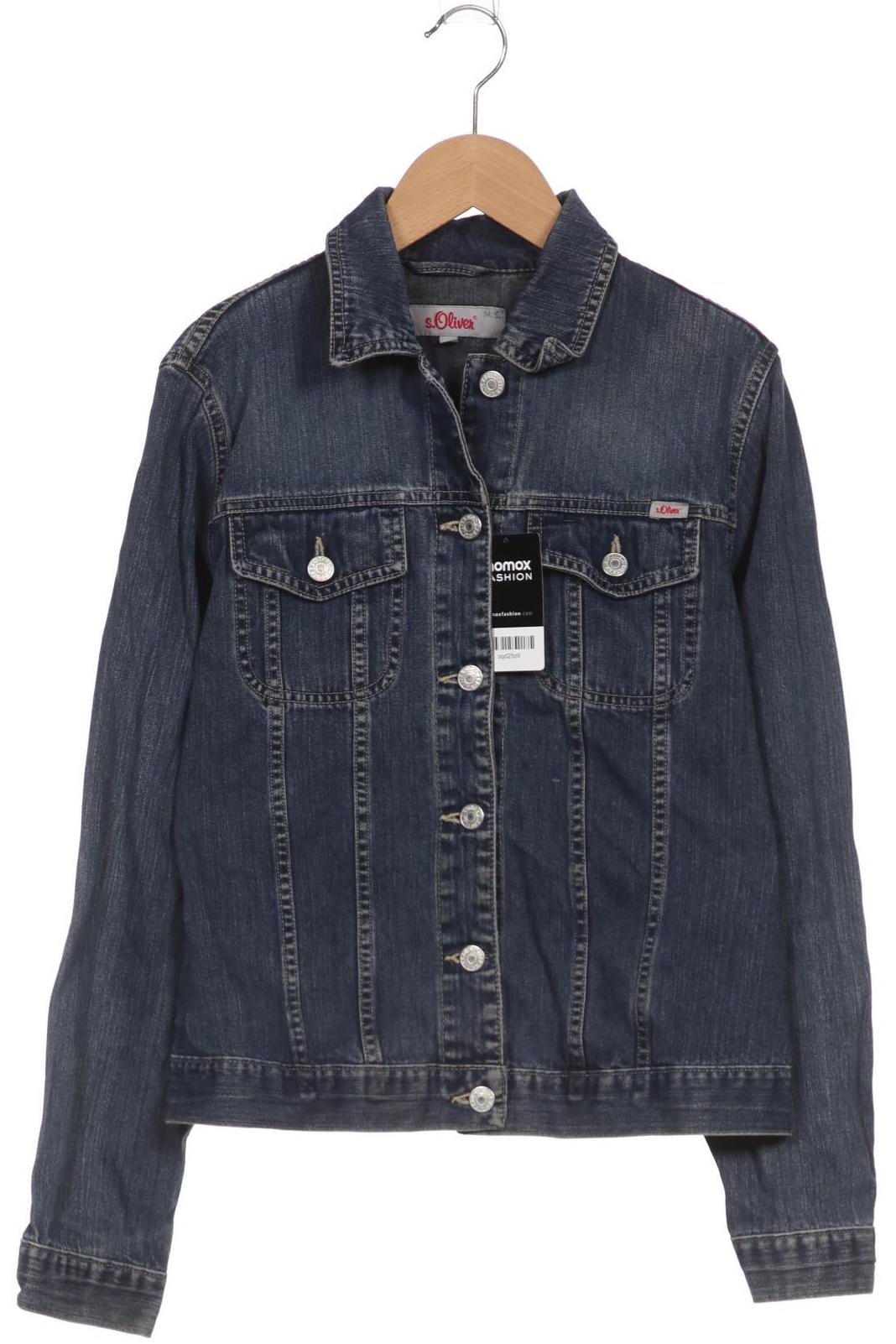 

s.Oliver Damen Jacke, blau, Gr. 38