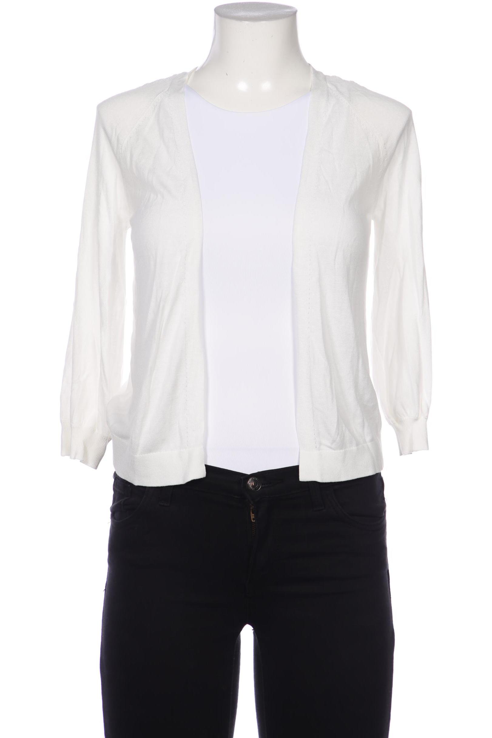

s.Oliver Damen Strickjacke, weiß, Gr. 36