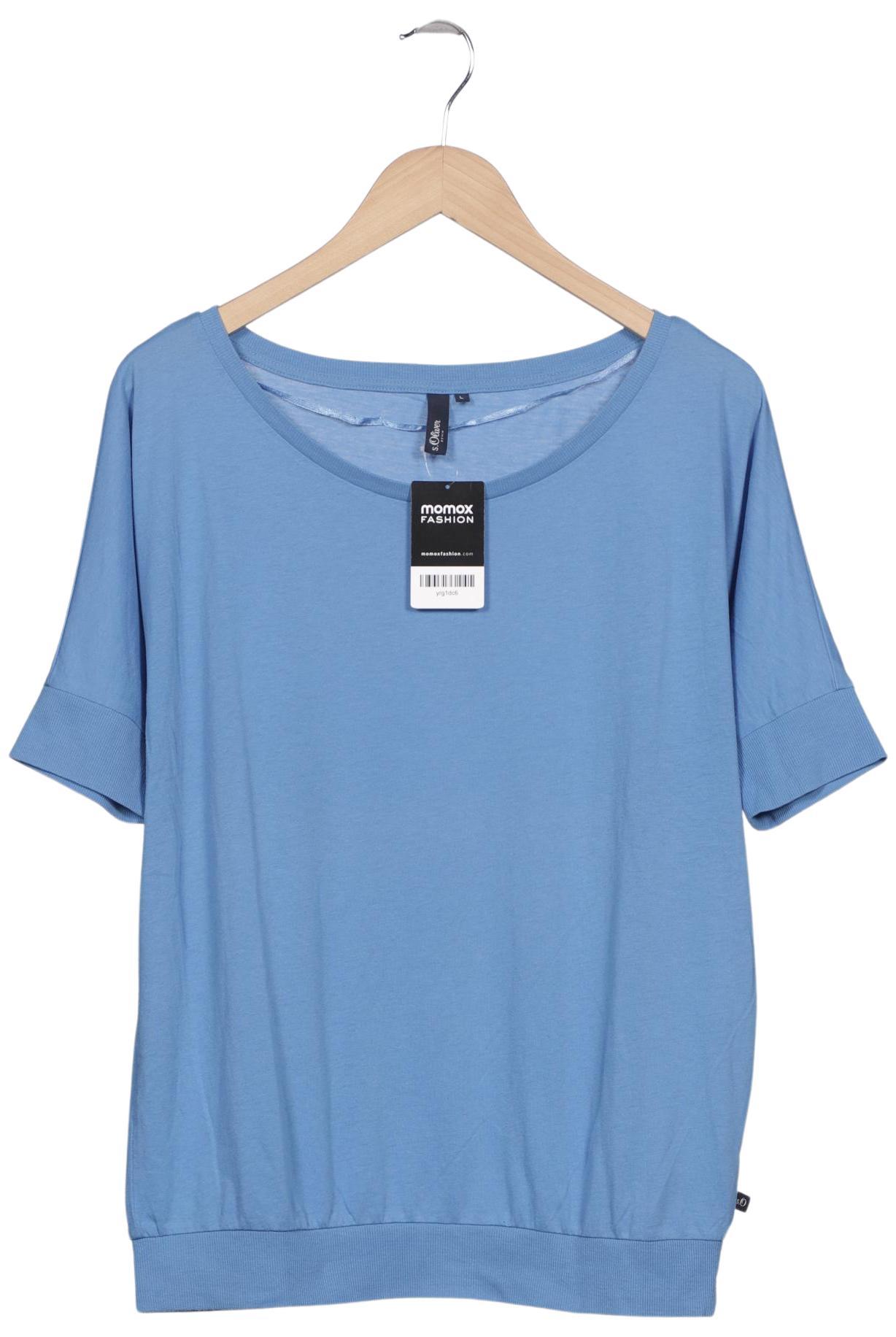 

s.Oliver Damen T-Shirt, blau, Gr. 42