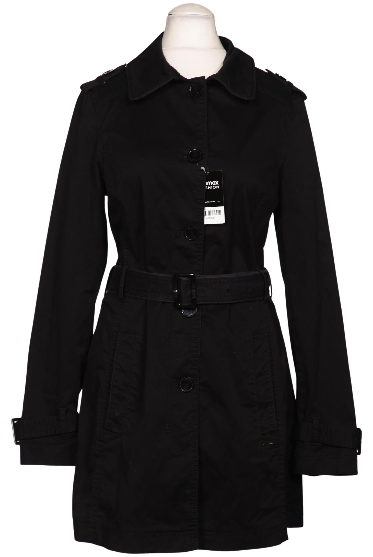 

s.Oliver Damen Mantel, schwarz, Gr. 38