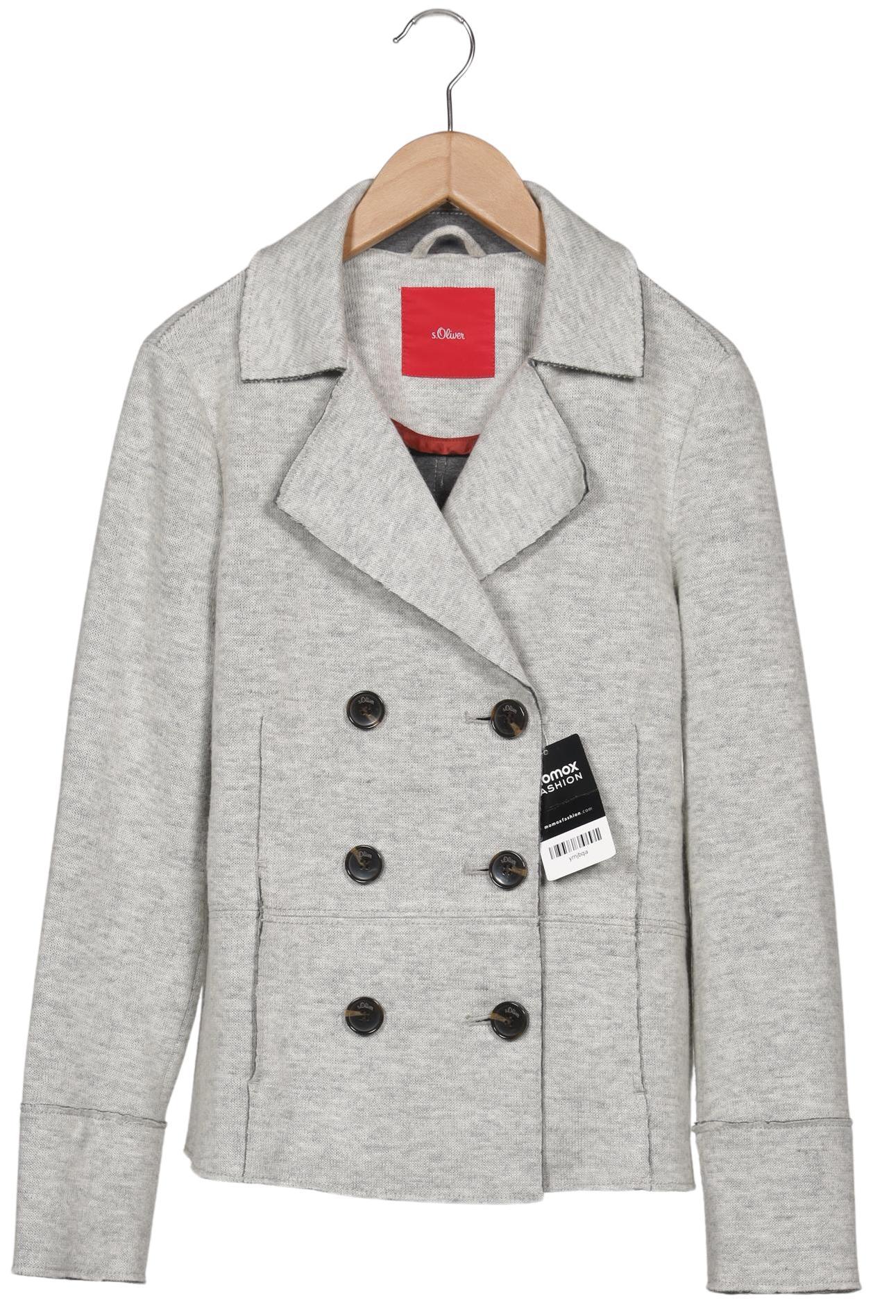 

s.Oliver Damen Jacke, grau, Gr. 38