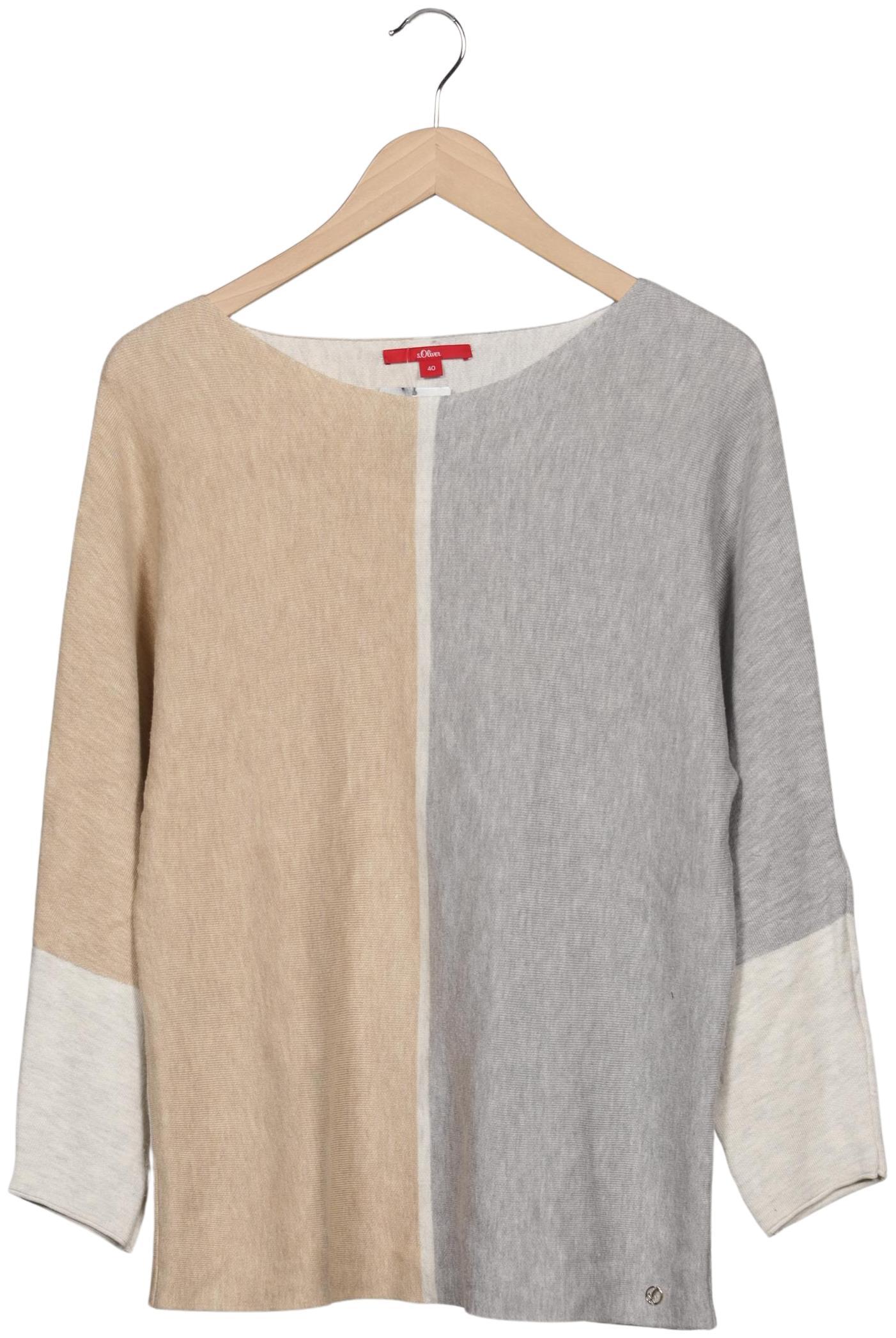 

s.Oliver Damen Pullover, mehrfarbig, Gr. 40