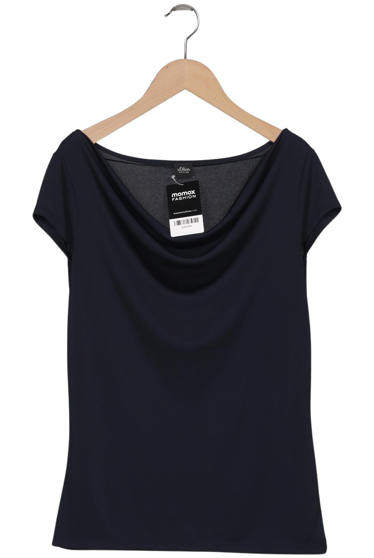

s.Oliver Damen T-Shirt, marineblau, Gr. 36