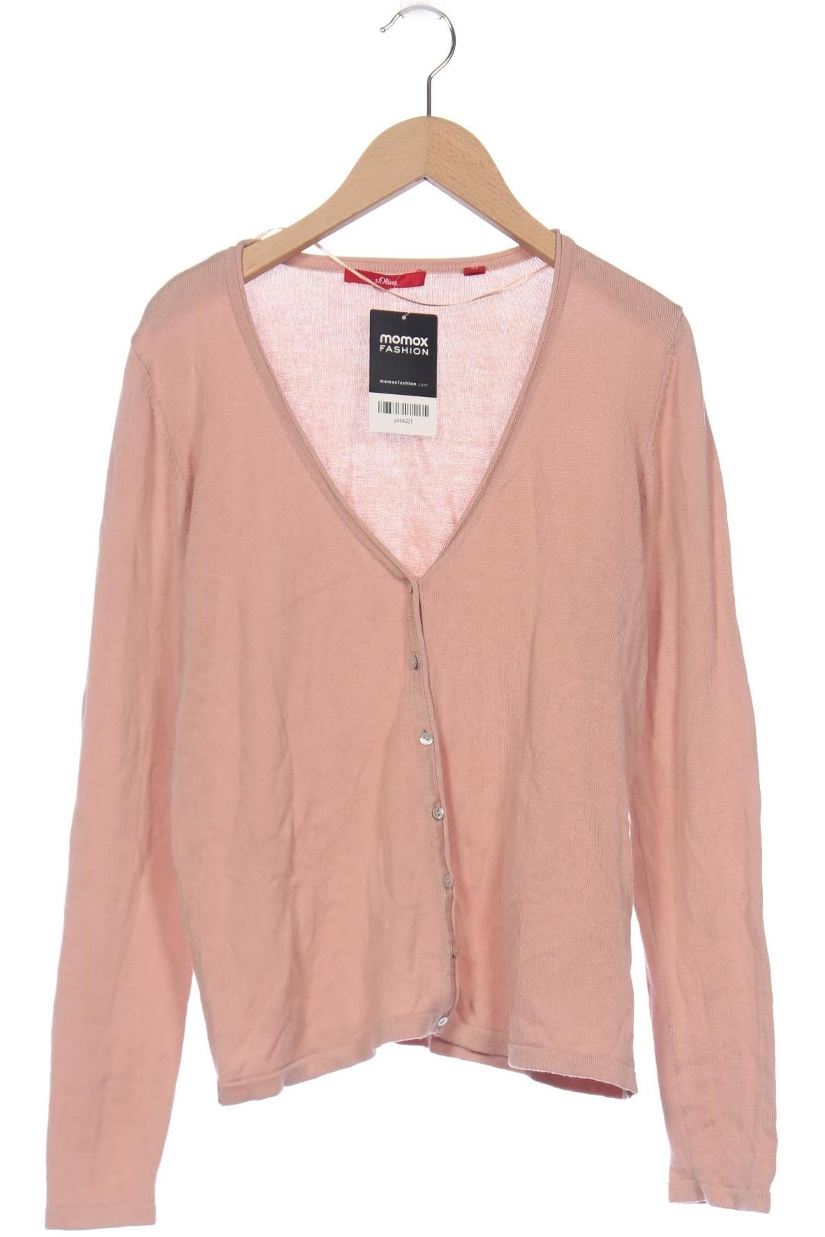 

s.Oliver Damen Strickjacke, pink, Gr. 38