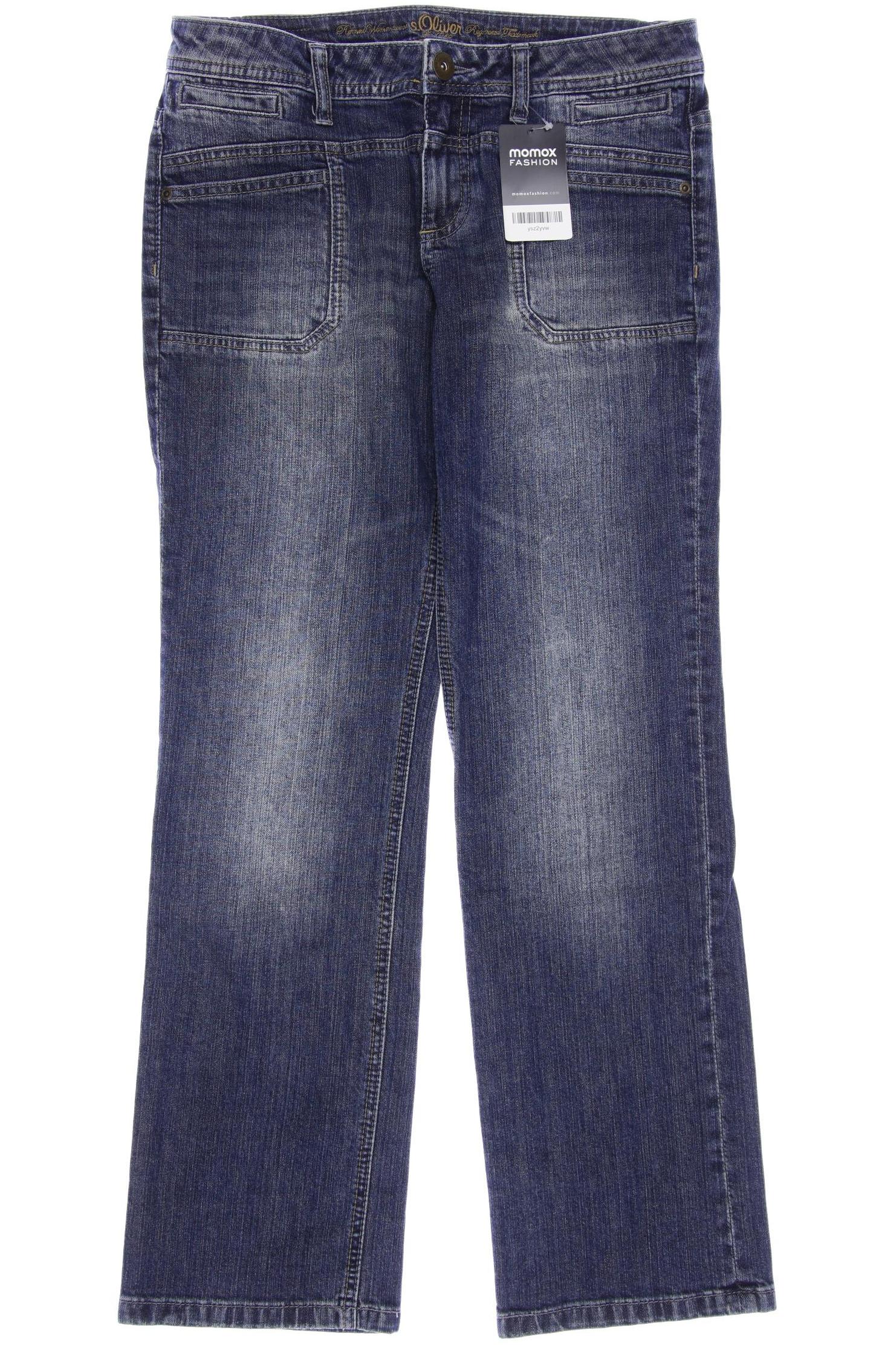 

s.Oliver Damen Jeans, marineblau