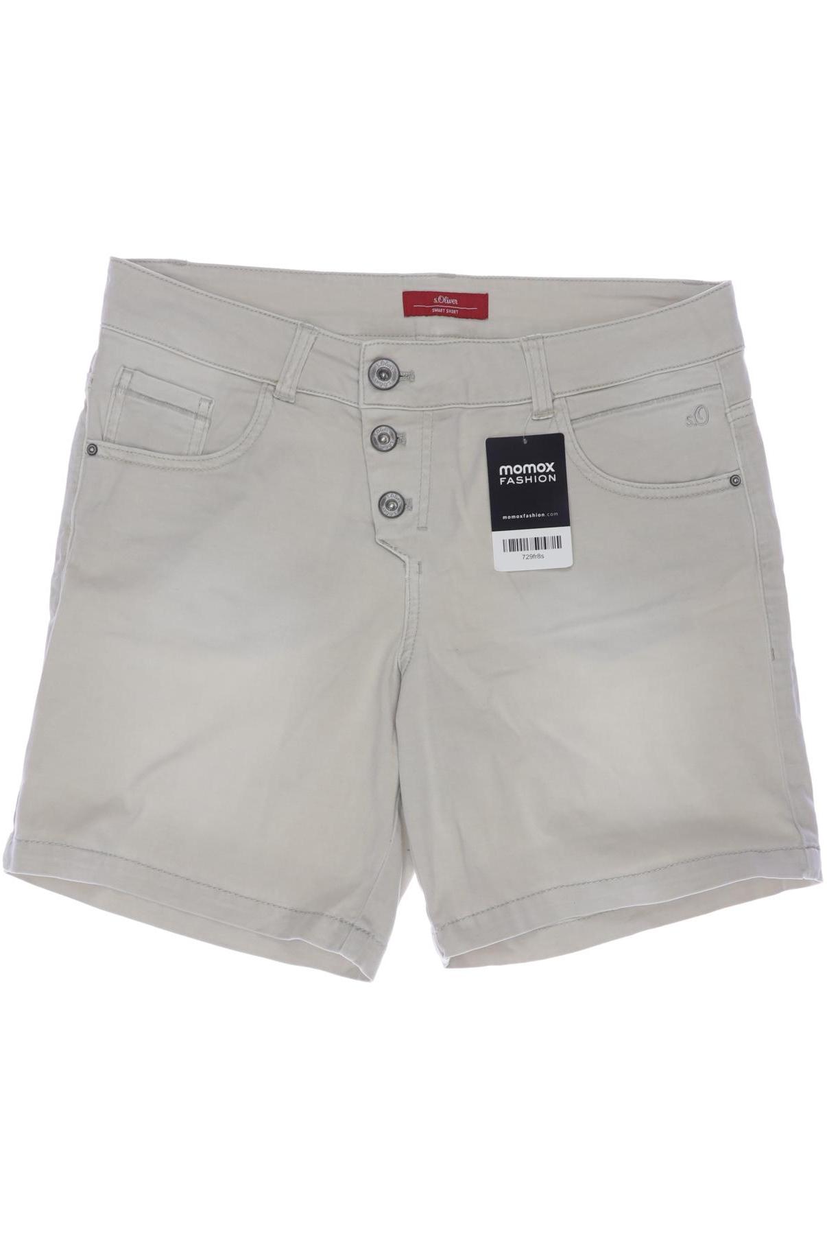 

s.Oliver Damen Shorts, beige, Gr. 36