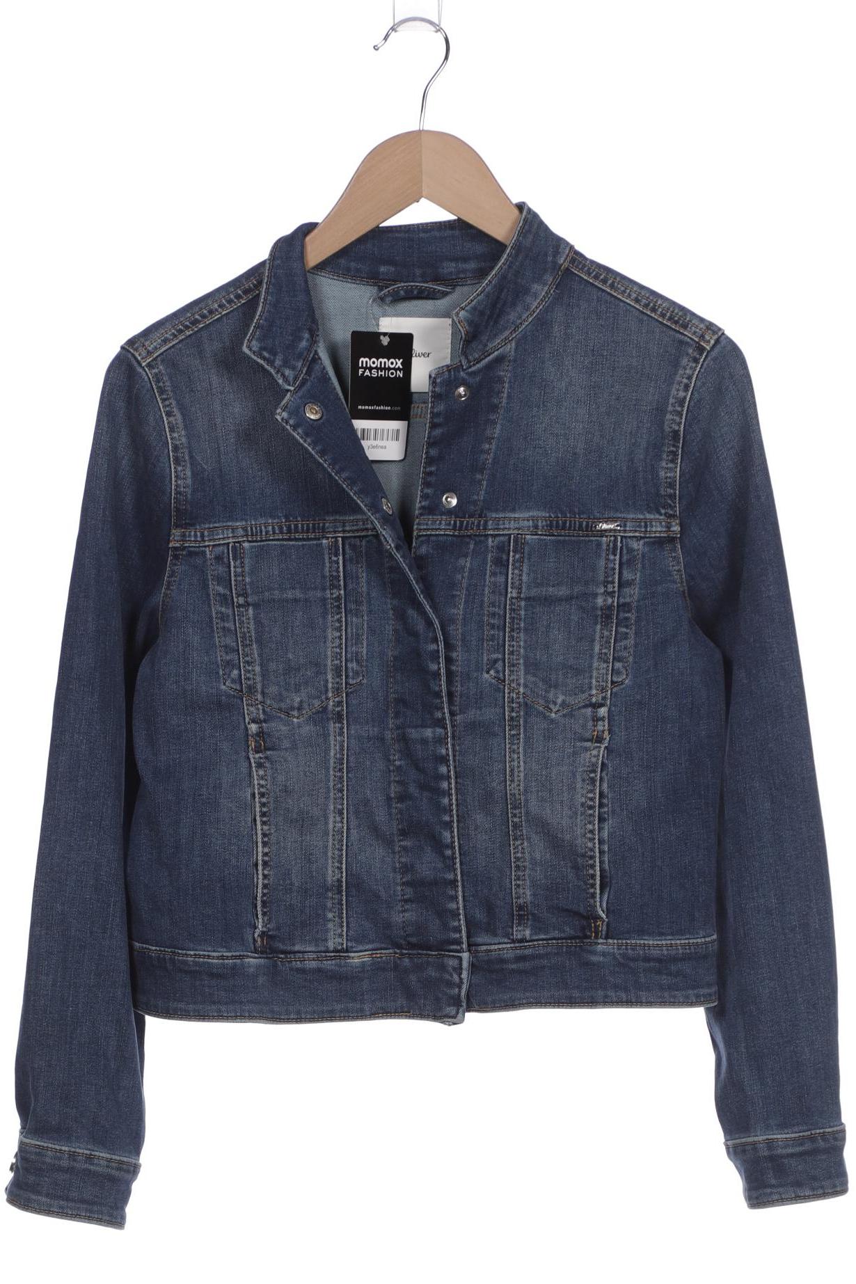 

s.Oliver Damen Jacke, blau, Gr. 38