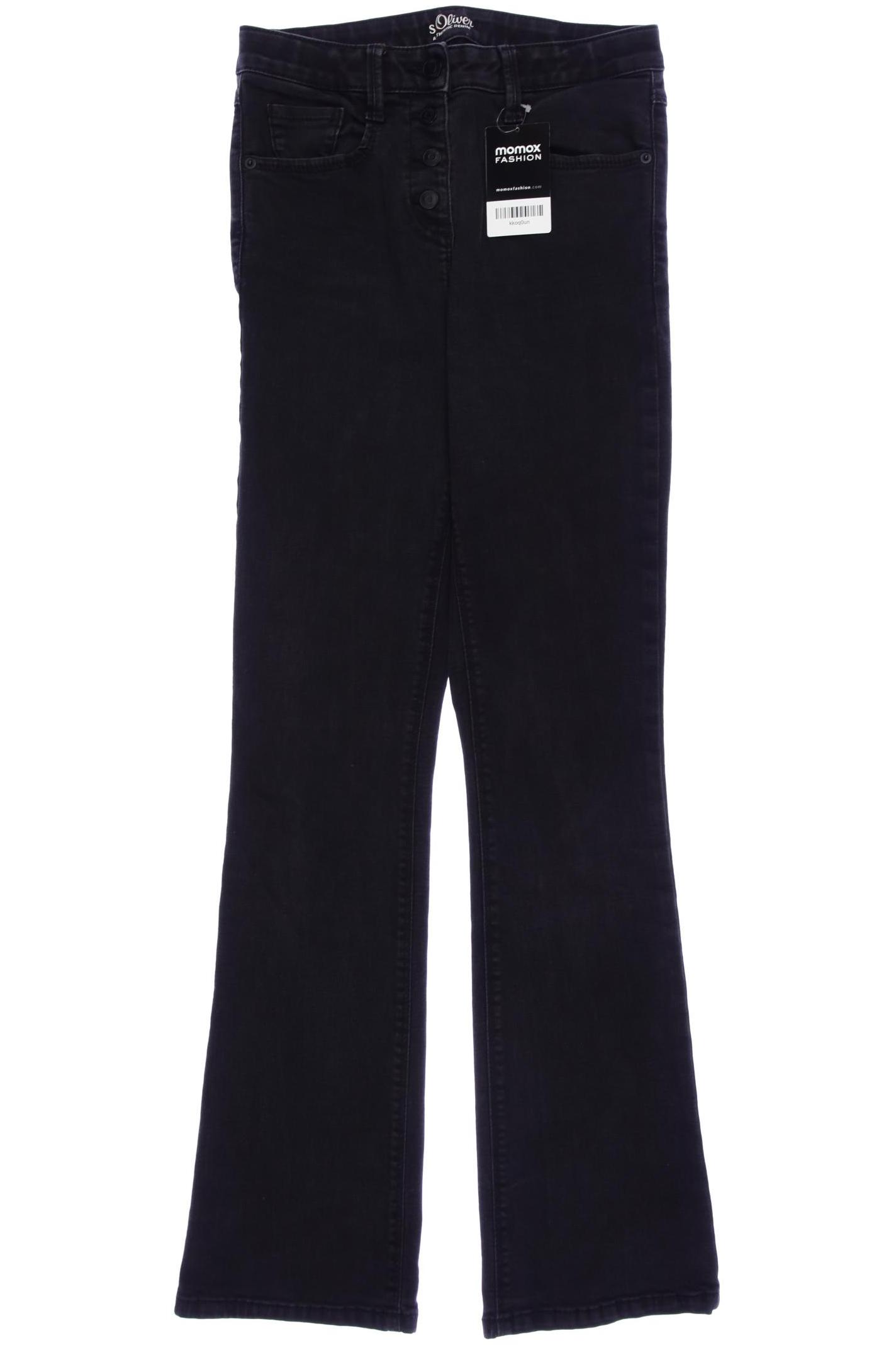 

s.Oliver Damen Jeans, schwarz, Gr. 27
