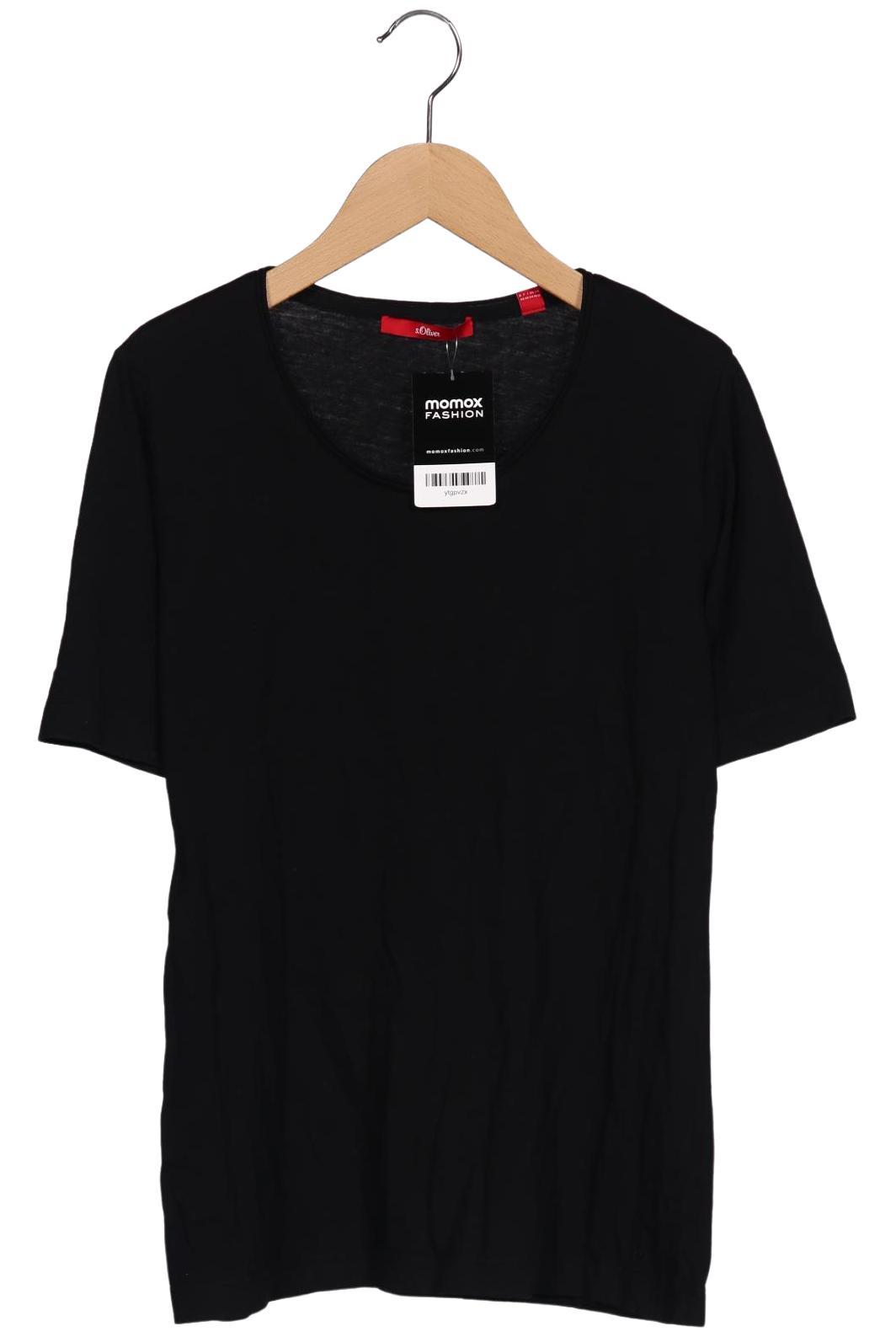 

s.Oliver Damen T-Shirt, schwarz, Gr. 40