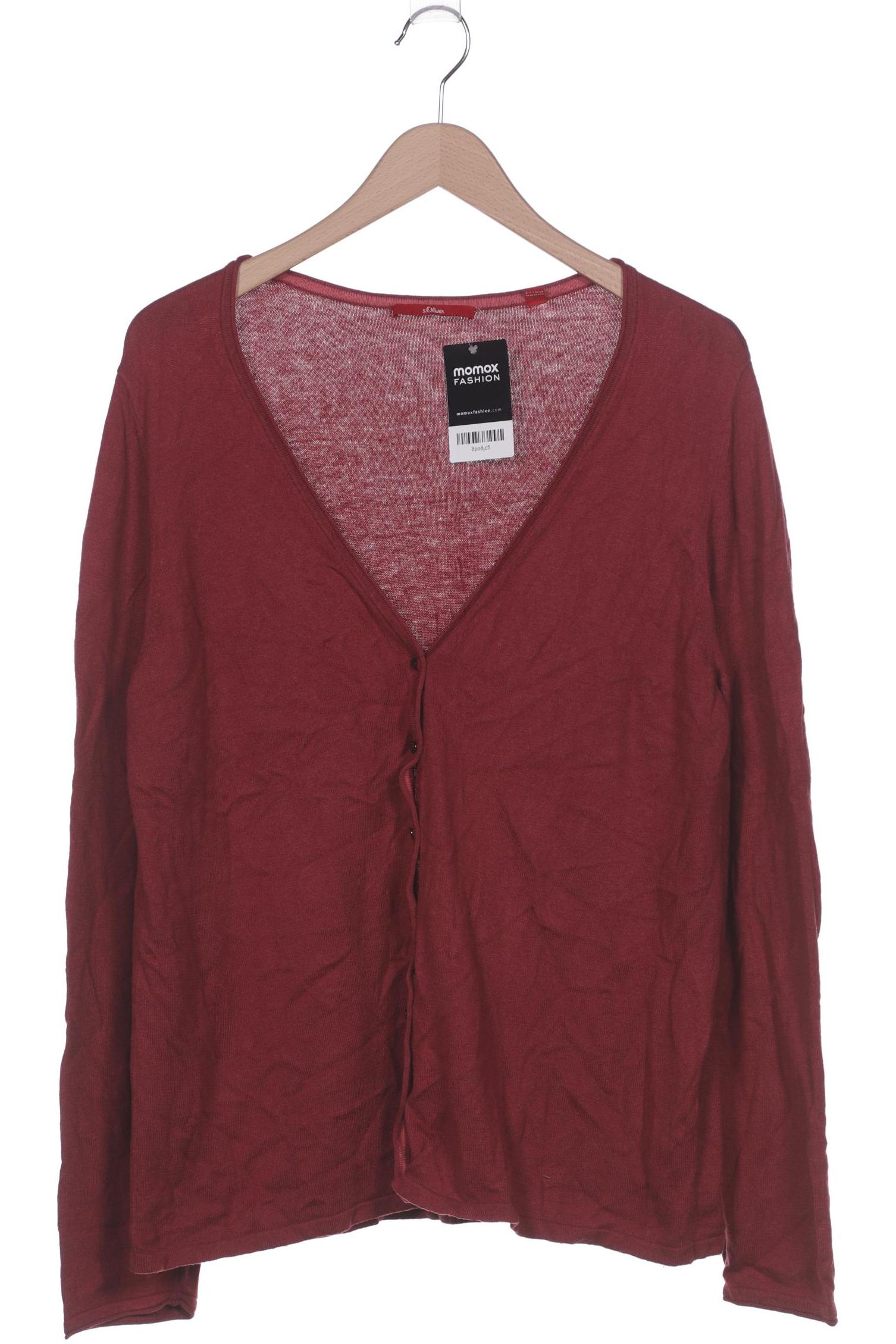 

s.Oliver Damen Strickjacke, bordeaux, Gr. 46