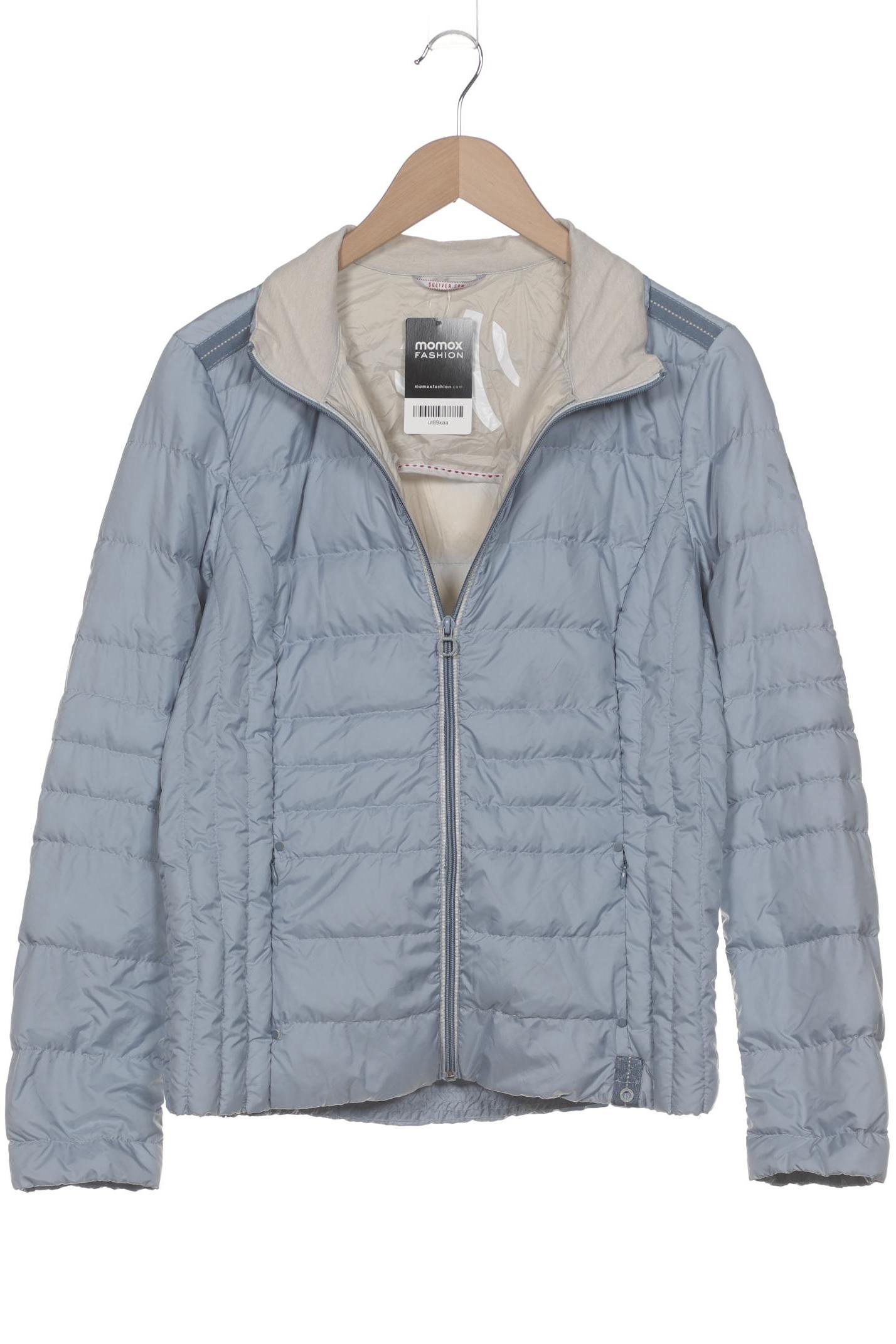 

s.Oliver Damen Jacke, hellblau, Gr. 38