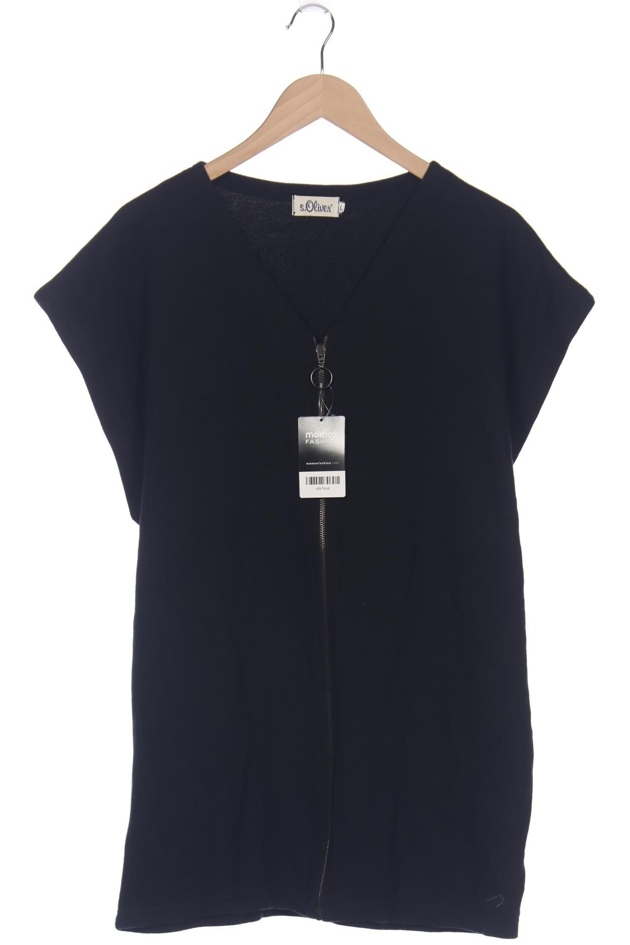 

s.Oliver Damen Sweatshirt, schwarz, Gr. 42