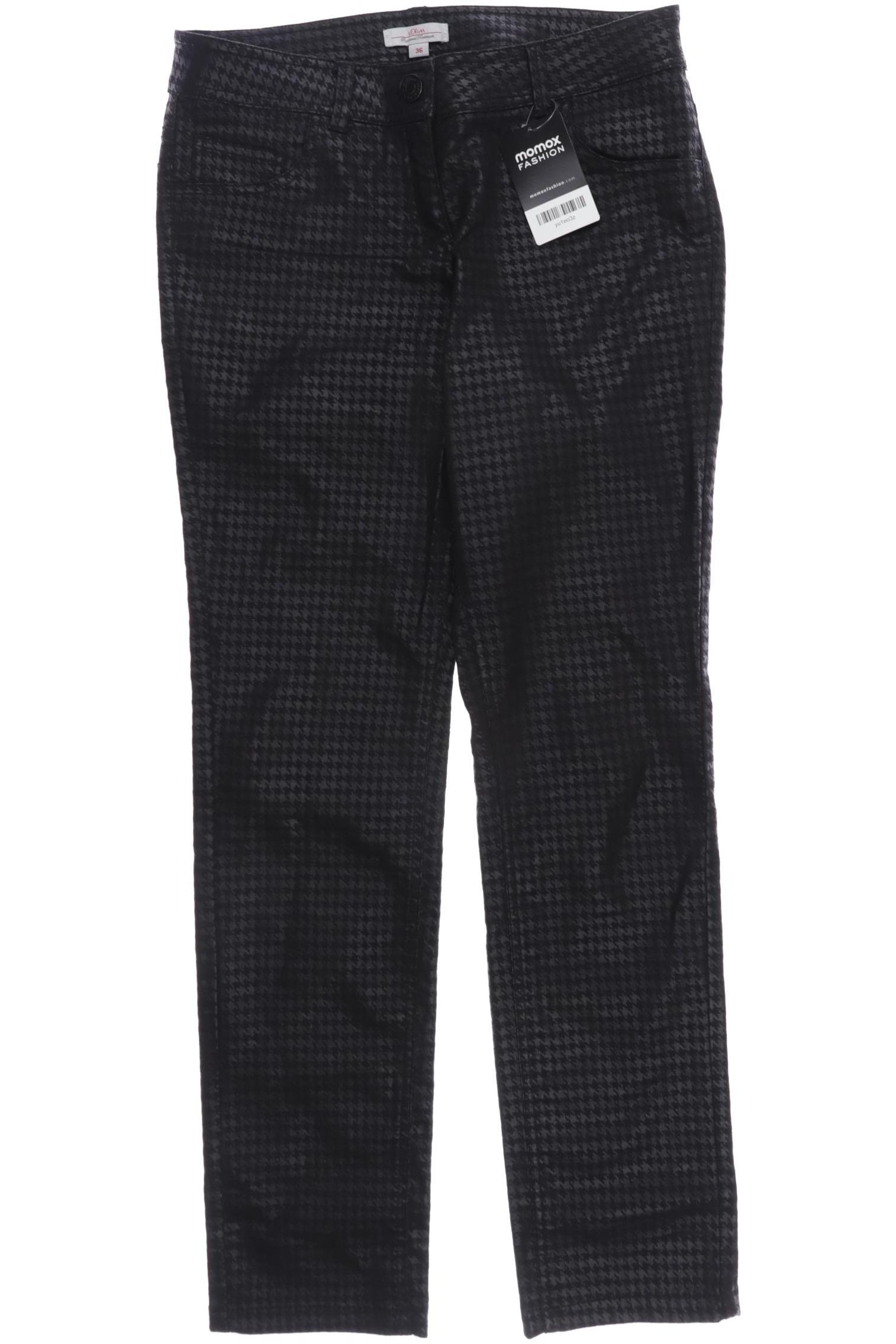 

s.Oliver Damen Stoffhose, schwarz, Gr. 36
