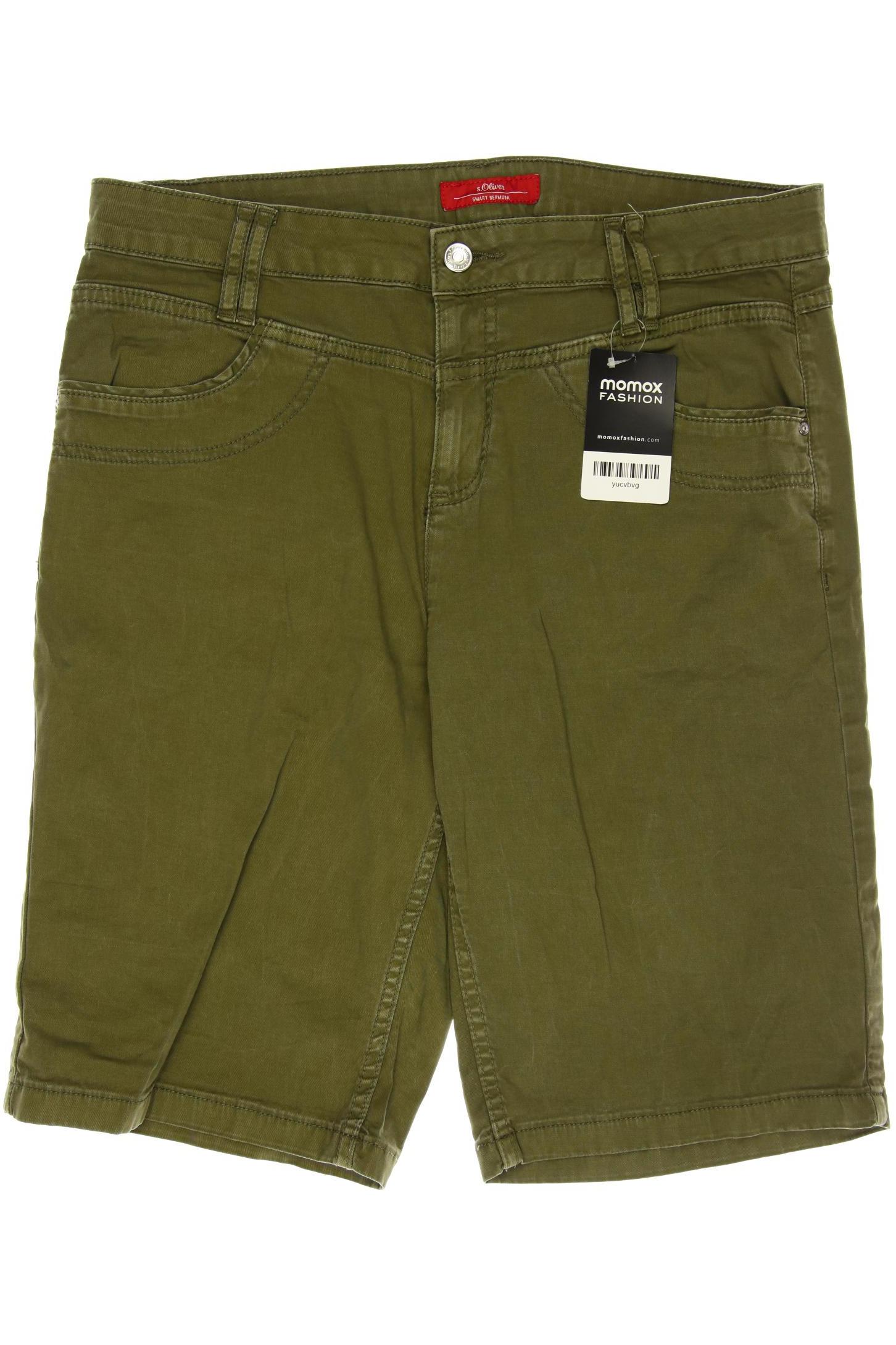 

s.Oliver Damen Shorts, grün, Gr. 38