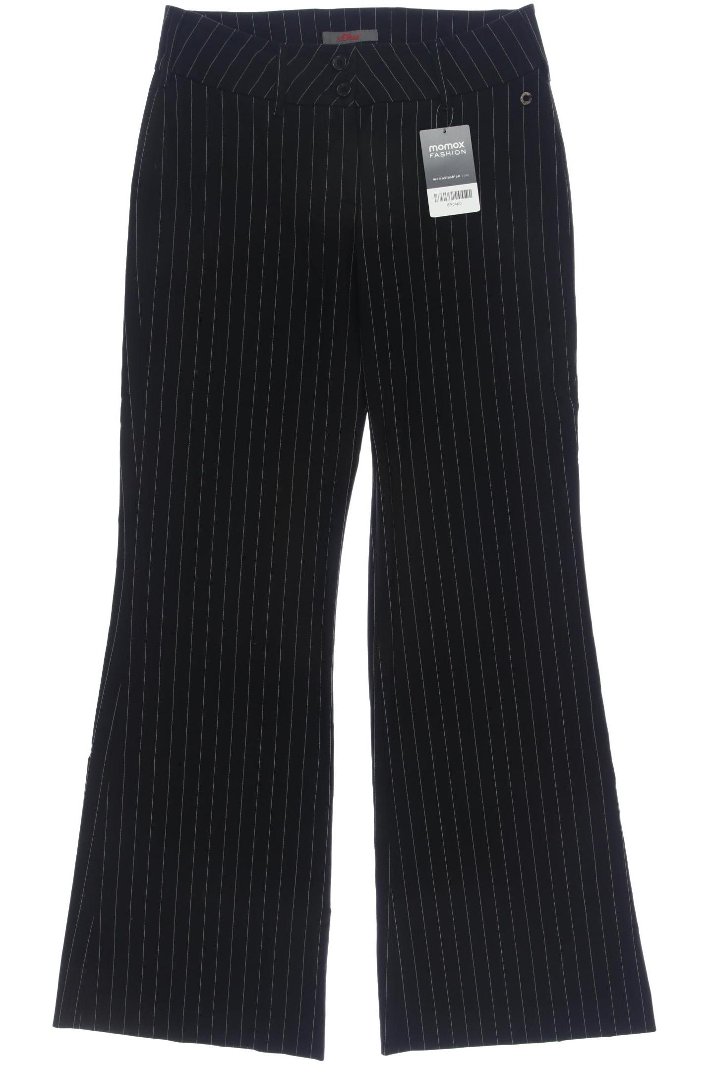 

s.Oliver Damen Stoffhose, schwarz, Gr. 36