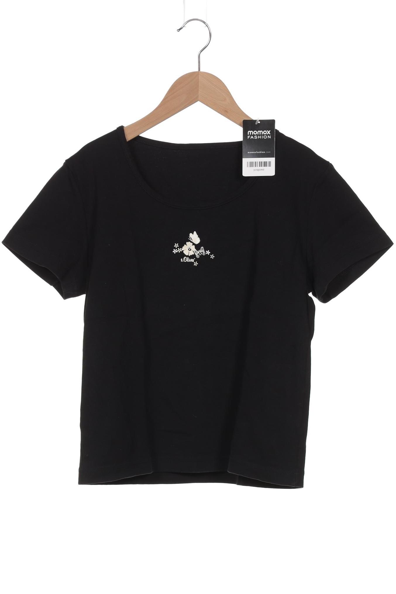

s.Oliver Damen T-Shirt, schwarz, Gr. 38