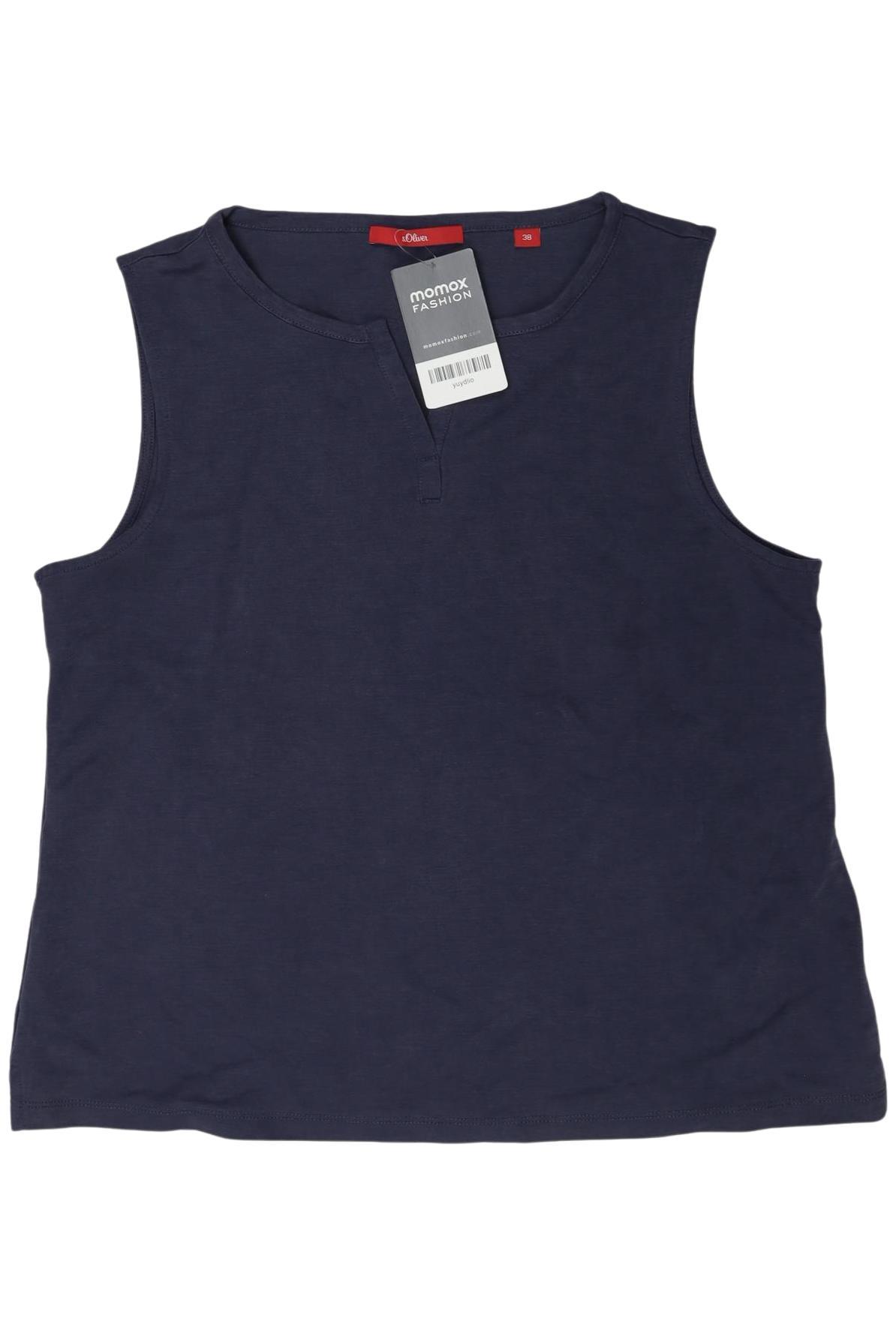 

s.Oliver Damen Top, marineblau, Gr. 38