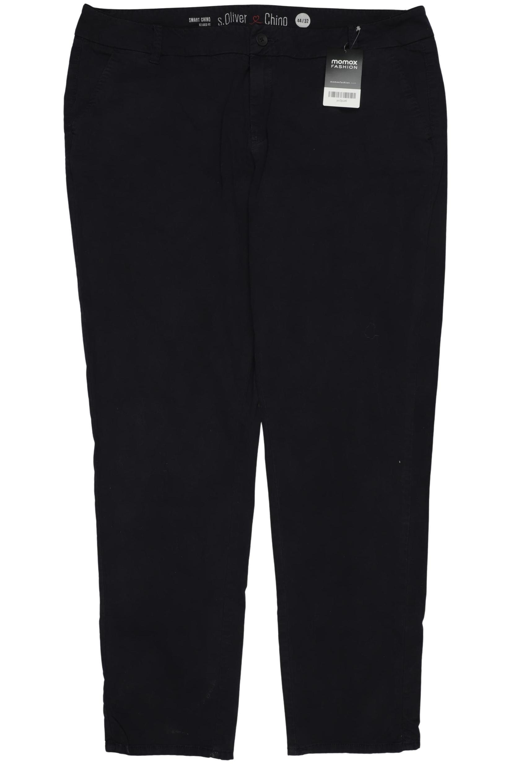 

s.Oliver Damen Stoffhose, marineblau, Gr. 44