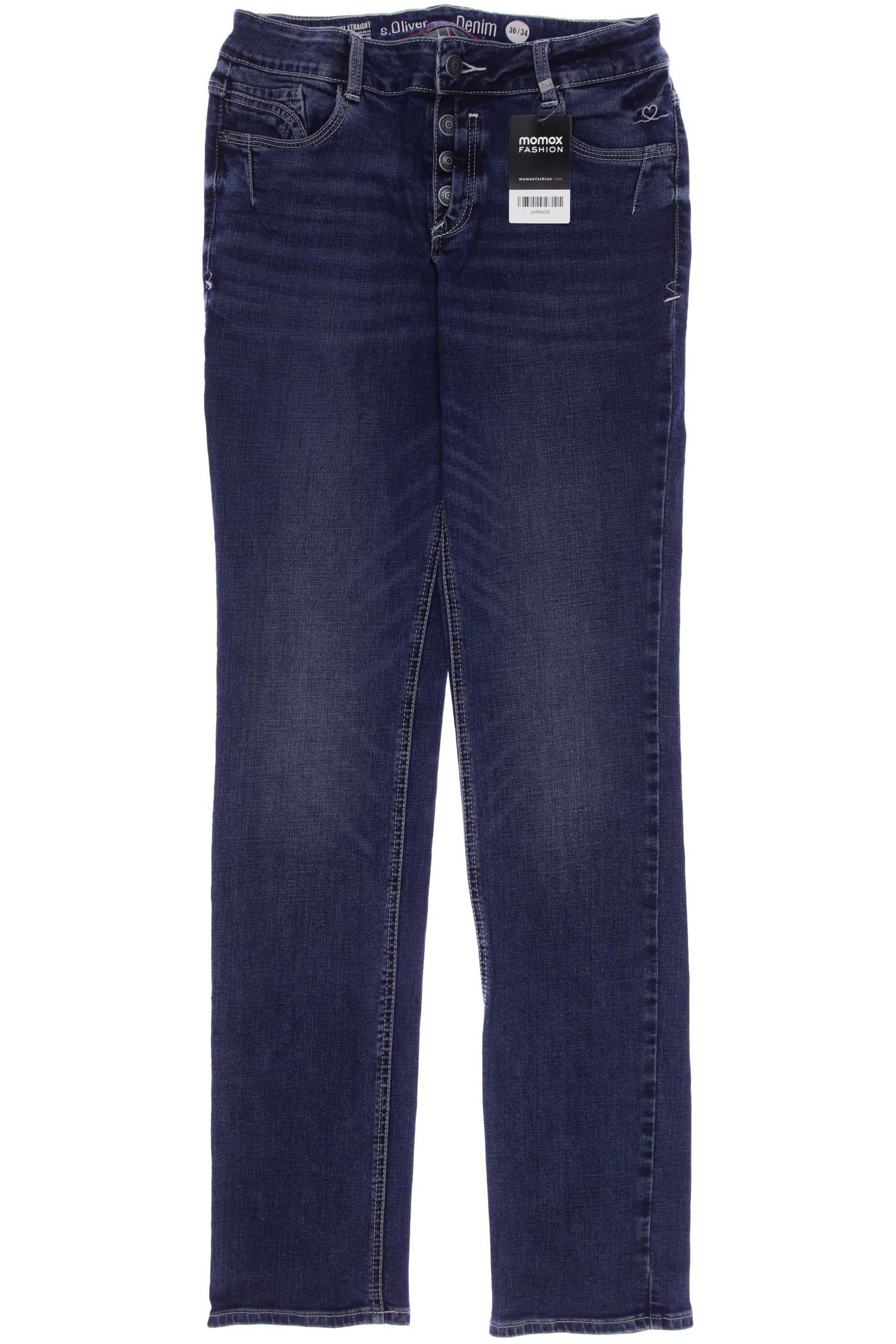 

s.Oliver Damen Jeans, marineblau, Gr. 36