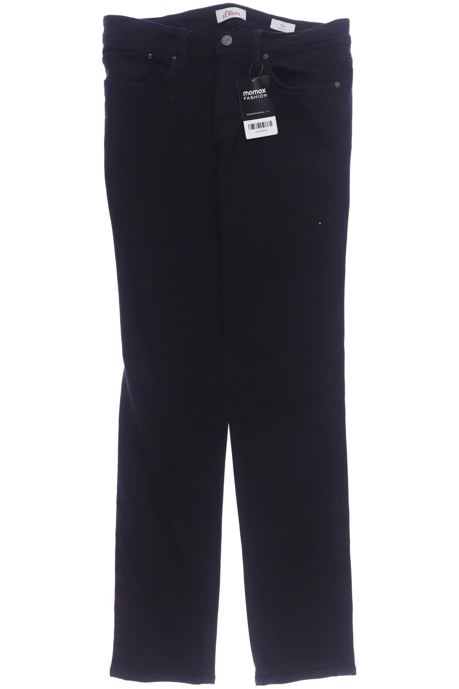 

s.Oliver Damen Jeans, schwarz, Gr. 38