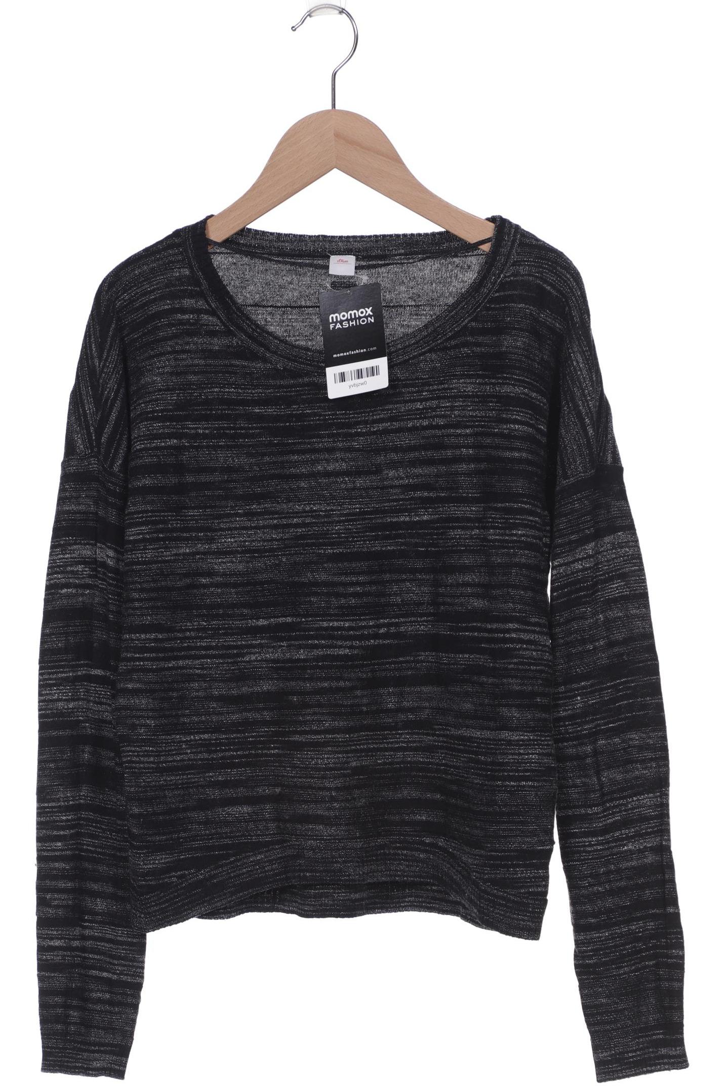 

s.Oliver Damen Pullover, schwarz