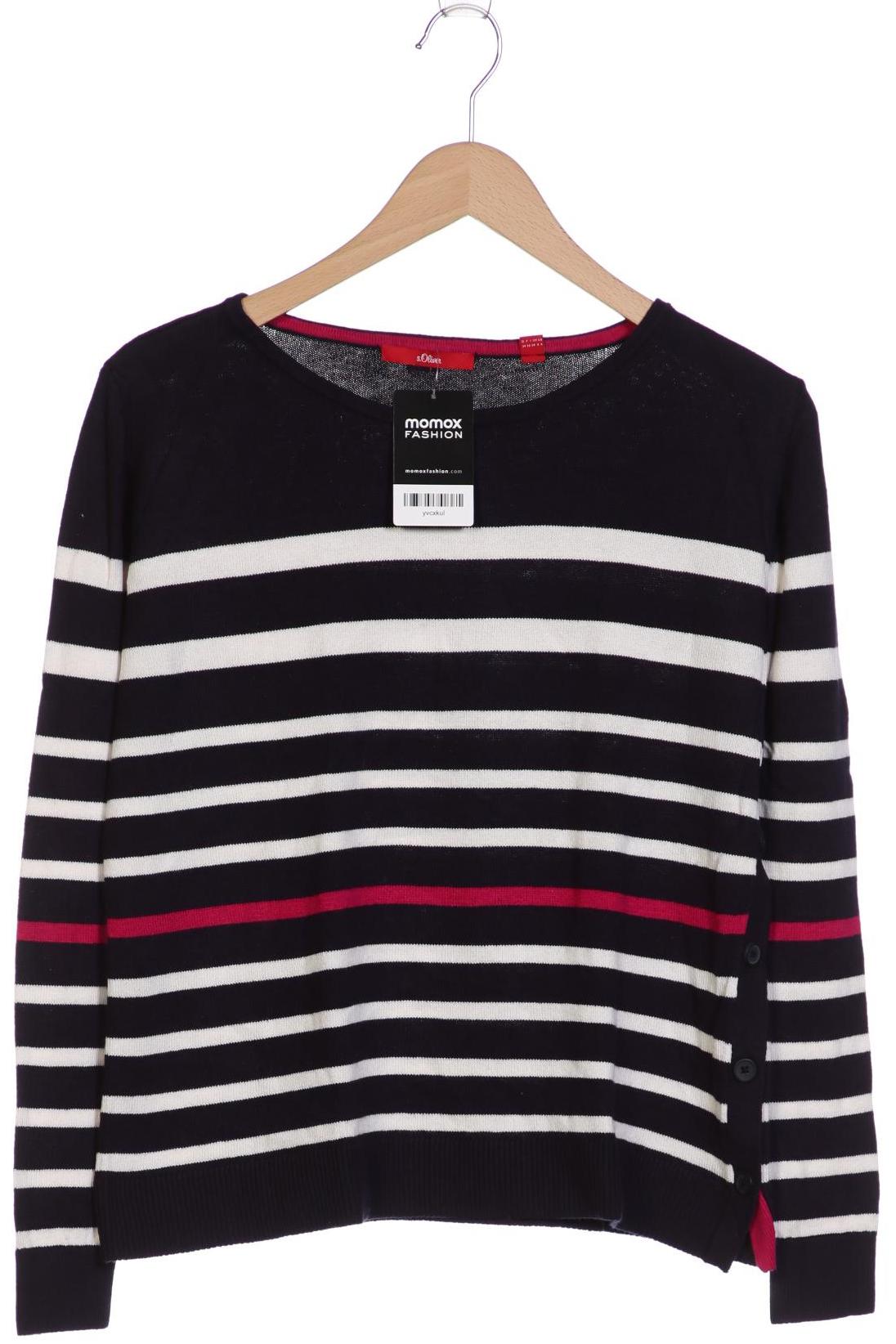 

s.Oliver Damen Pullover, marineblau