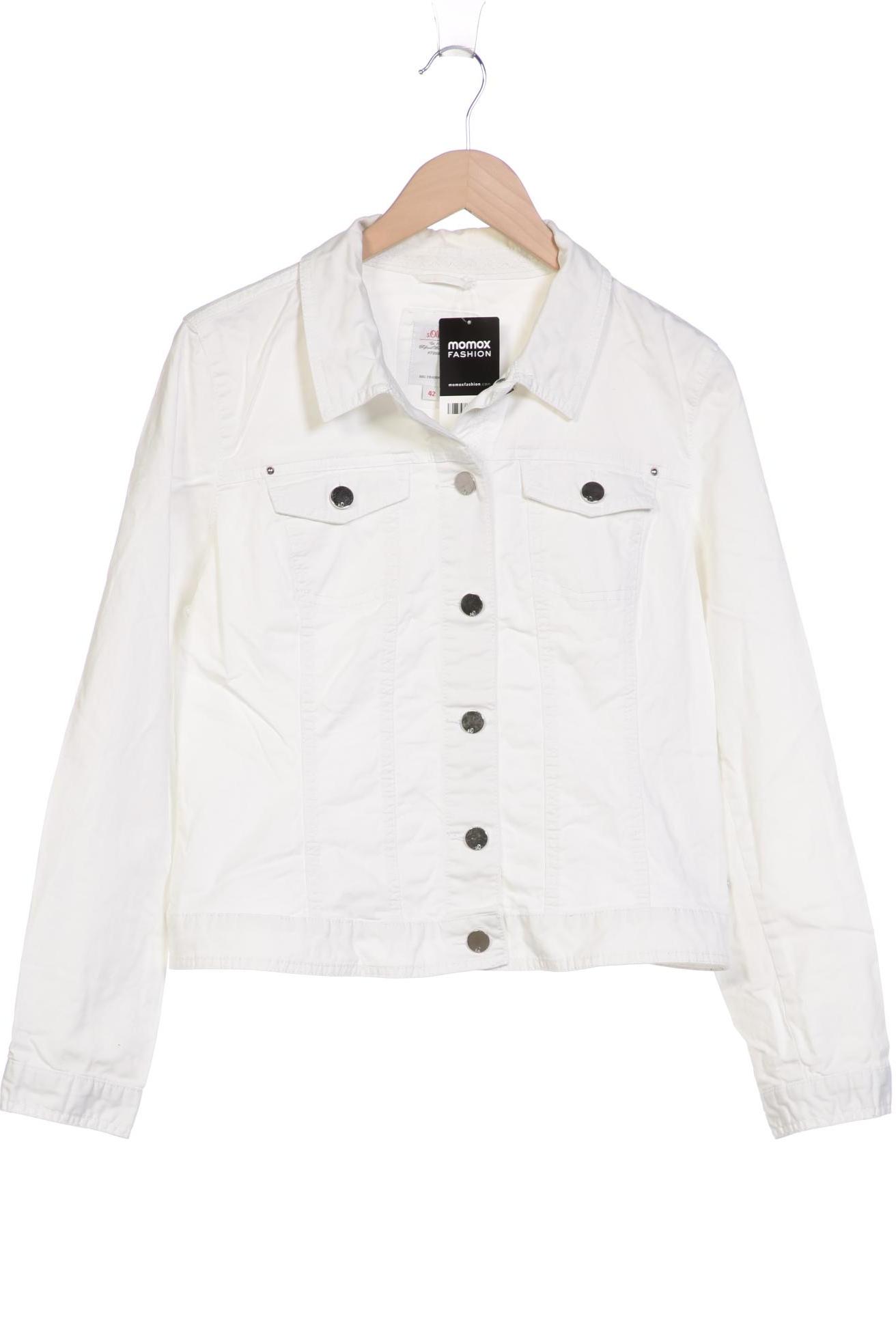 

s.Oliver Damen Jacke, weiß, Gr. 42