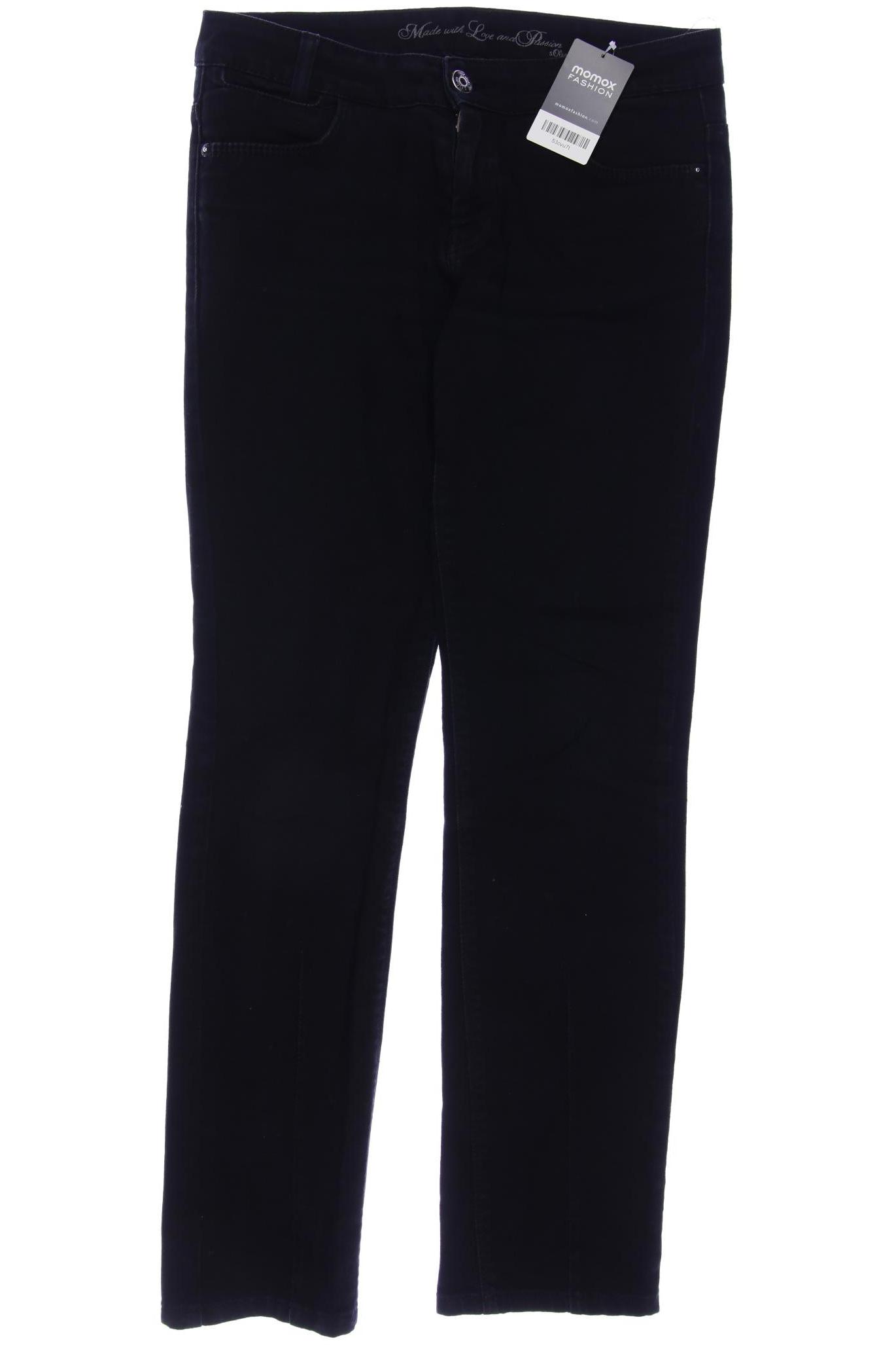 

s.Oliver Damen Jeans, schwarz, Gr. 38