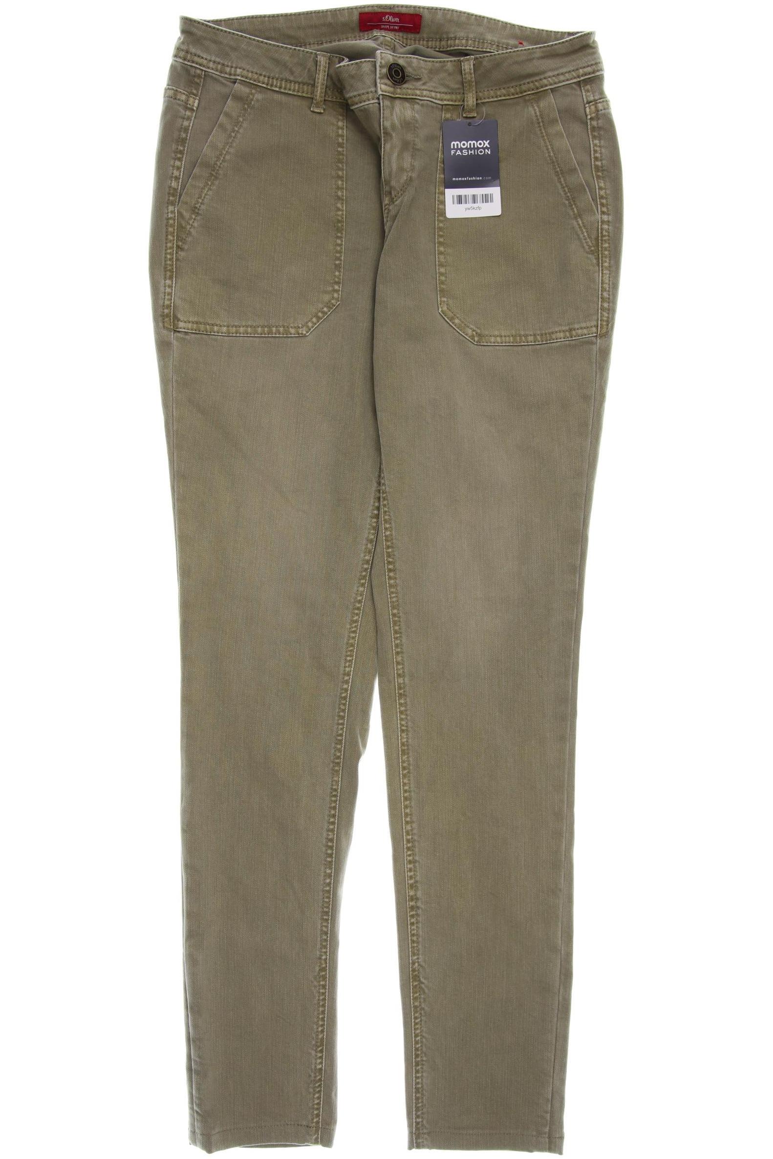 

s.Oliver Damen Jeans, grün